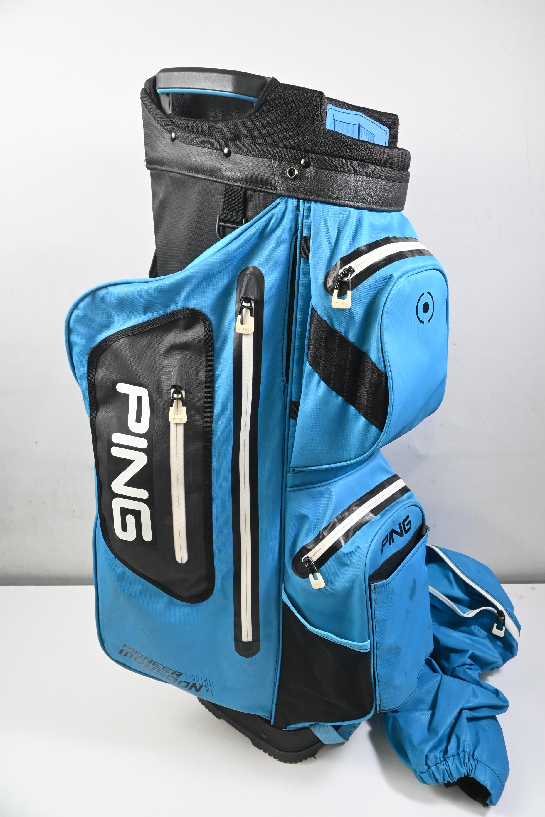 Ping Pioneer Monsoon Cart Bag / 15-Way Divider / Blue, Black