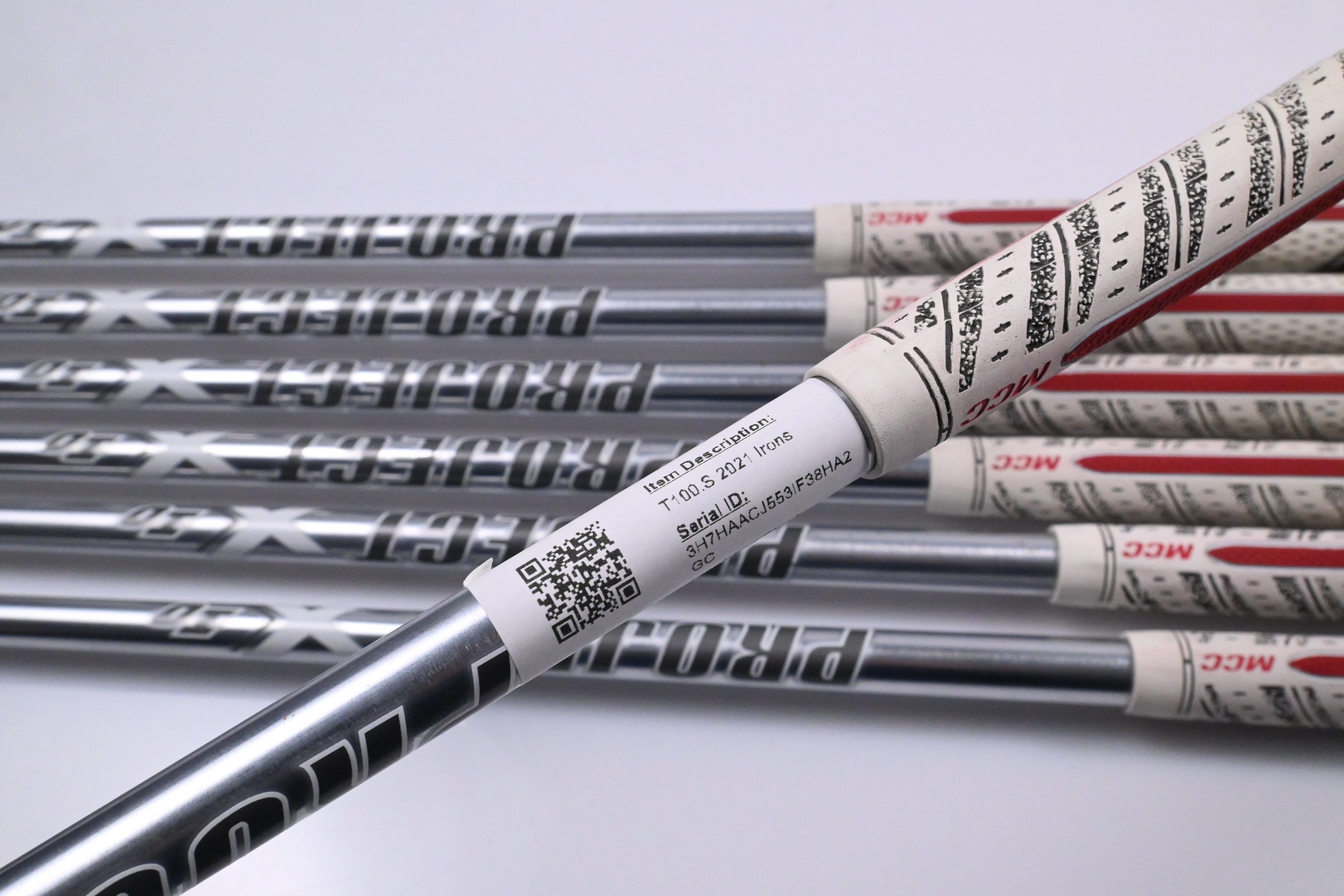 Titleist T100.S 2021 Irons / 4-PW / Regular Plus Flex Project X IO 105 Shafts