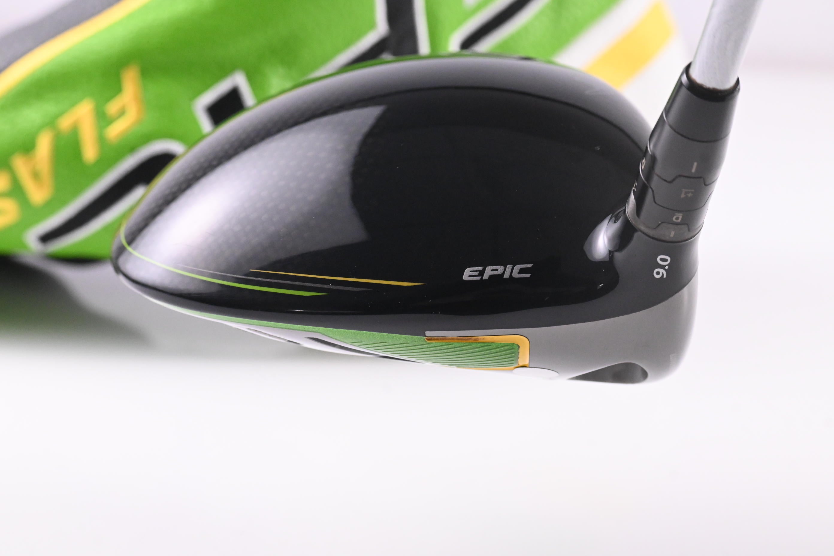 Callaway Epic Flash Driver / 9 Degree / Regular Flex Evenflow Green 55 Shaft