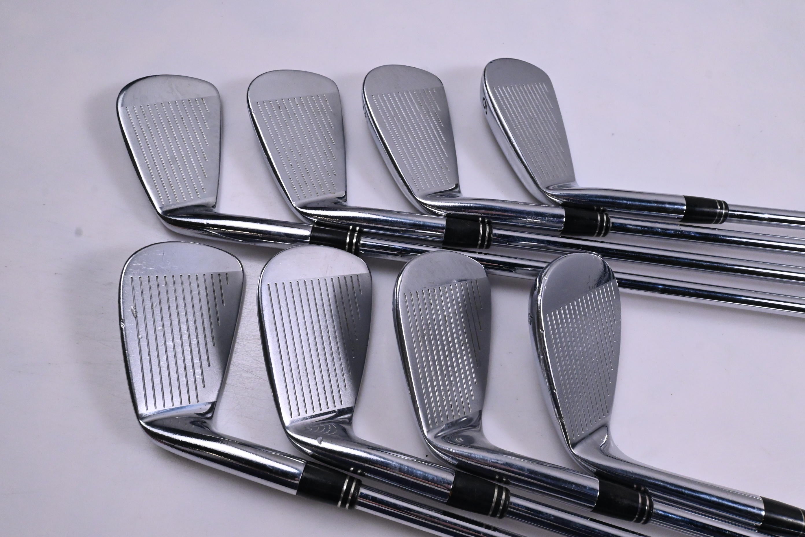 Taylormade RAC CB Coin Forged Irons / 3-PW / Stiff Flex Steel Shafts