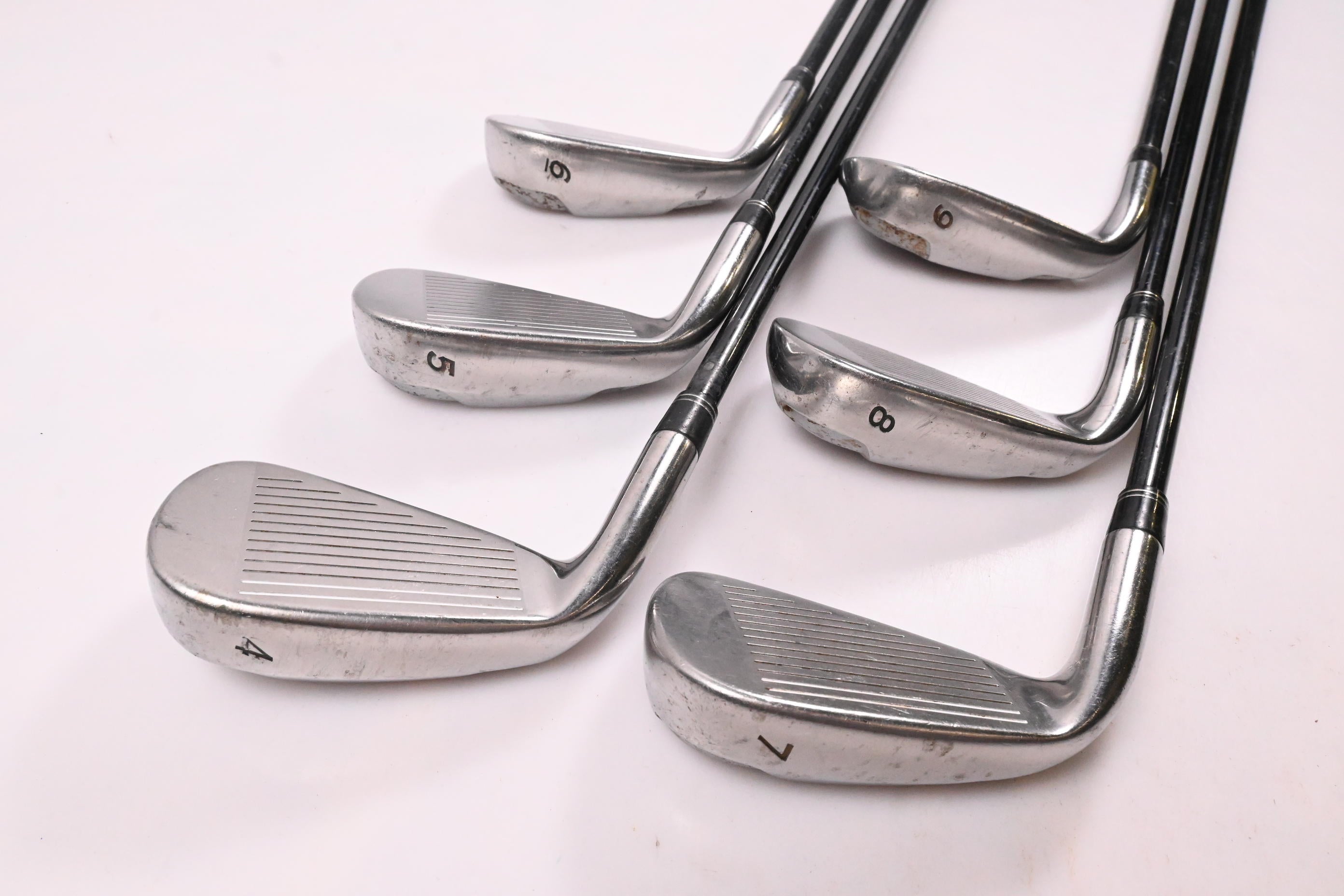 Taylormade Burner Plus Irons / 4-9i / Regular Flex Reax 60 Shafts
