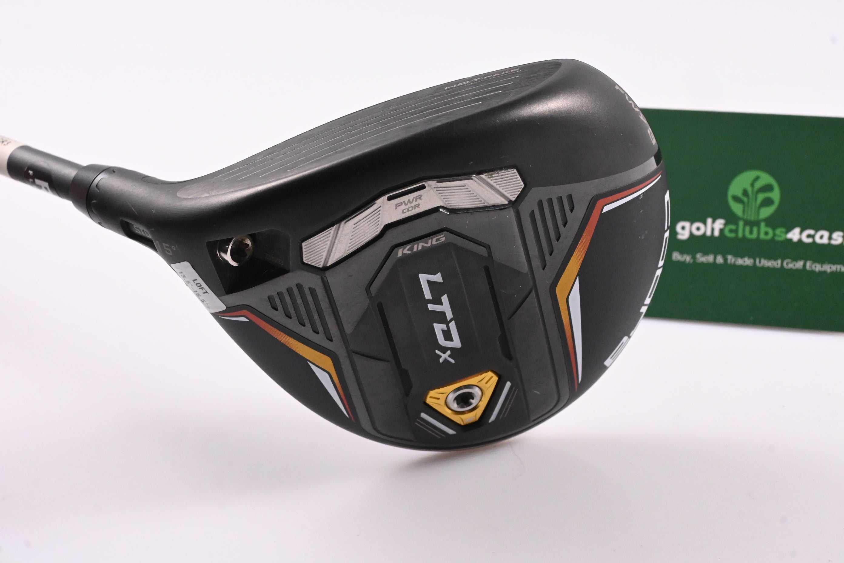 Left Hand Cobra LTDx #3 Wood / 15 Degree / Regular Flex HZRDUS Smoke iM10 Green