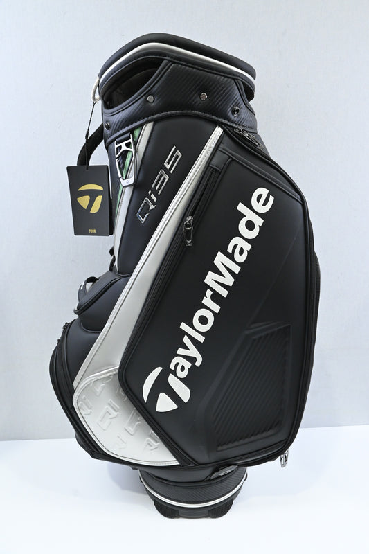 Taylormade Qi35 Tour Bag / 6-Way Divider / Black, Silver