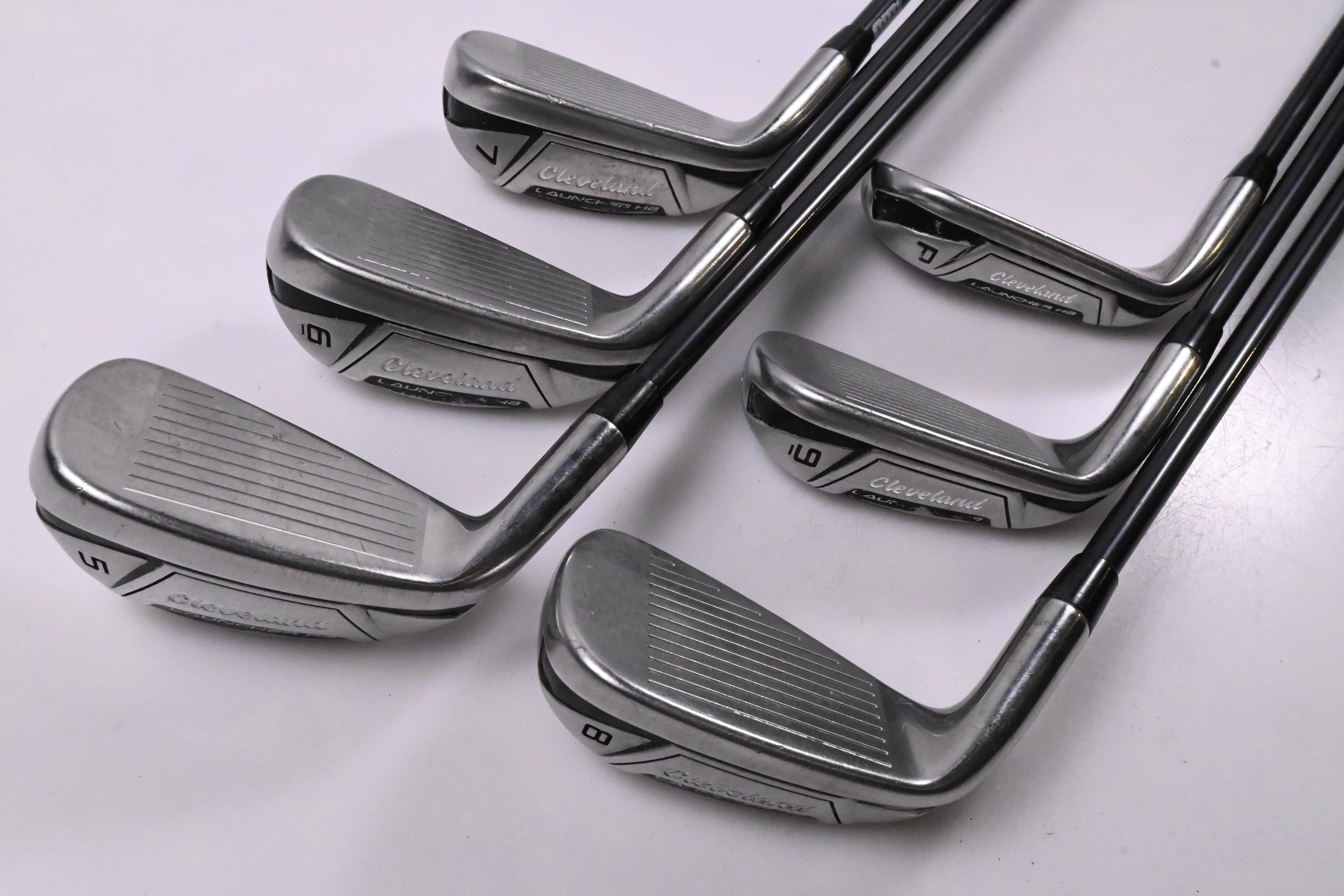 Cleveland Launcher HB Irons / 5-PW / Regular Flex Miyazaki C.Kya 6 Shafts