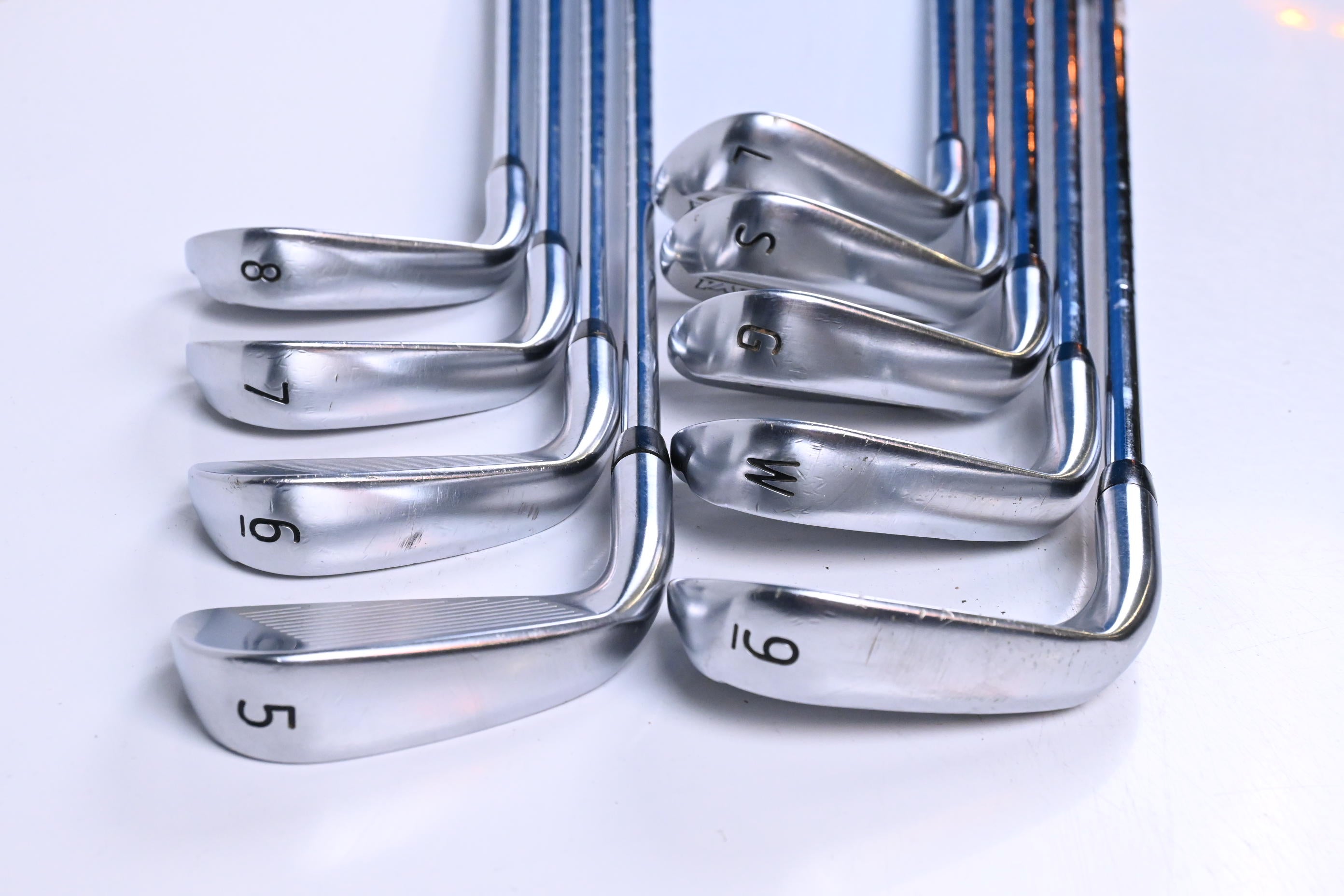 PXG 0211 XCOR2 Irons / 5-PW+GW+SW+LW / Stiff Flex KBS Tour Lite Shafts