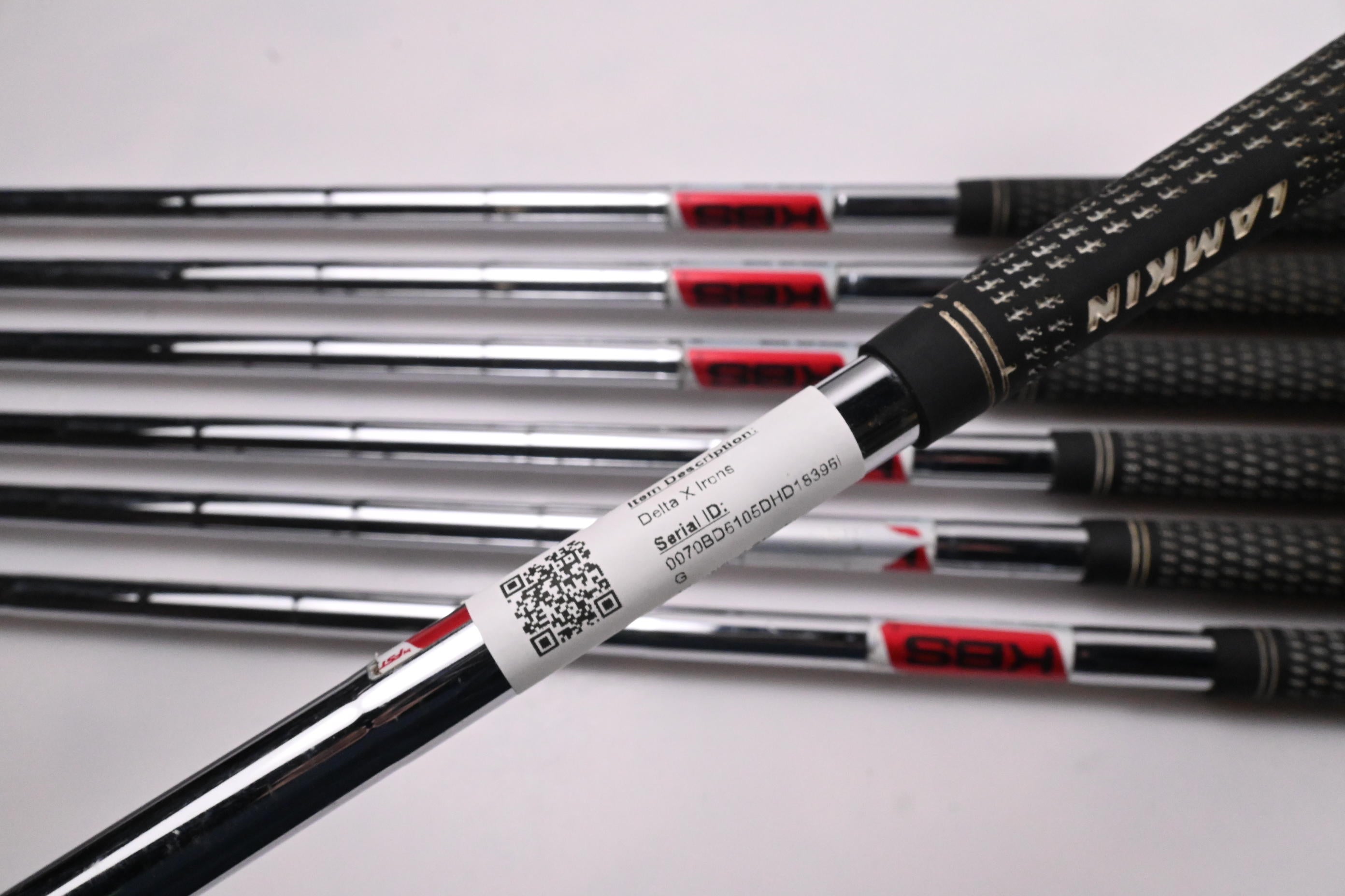 Benross Delta X Irons / 5-PW+SW / Regular Flex KBS Tour 105 Shafts