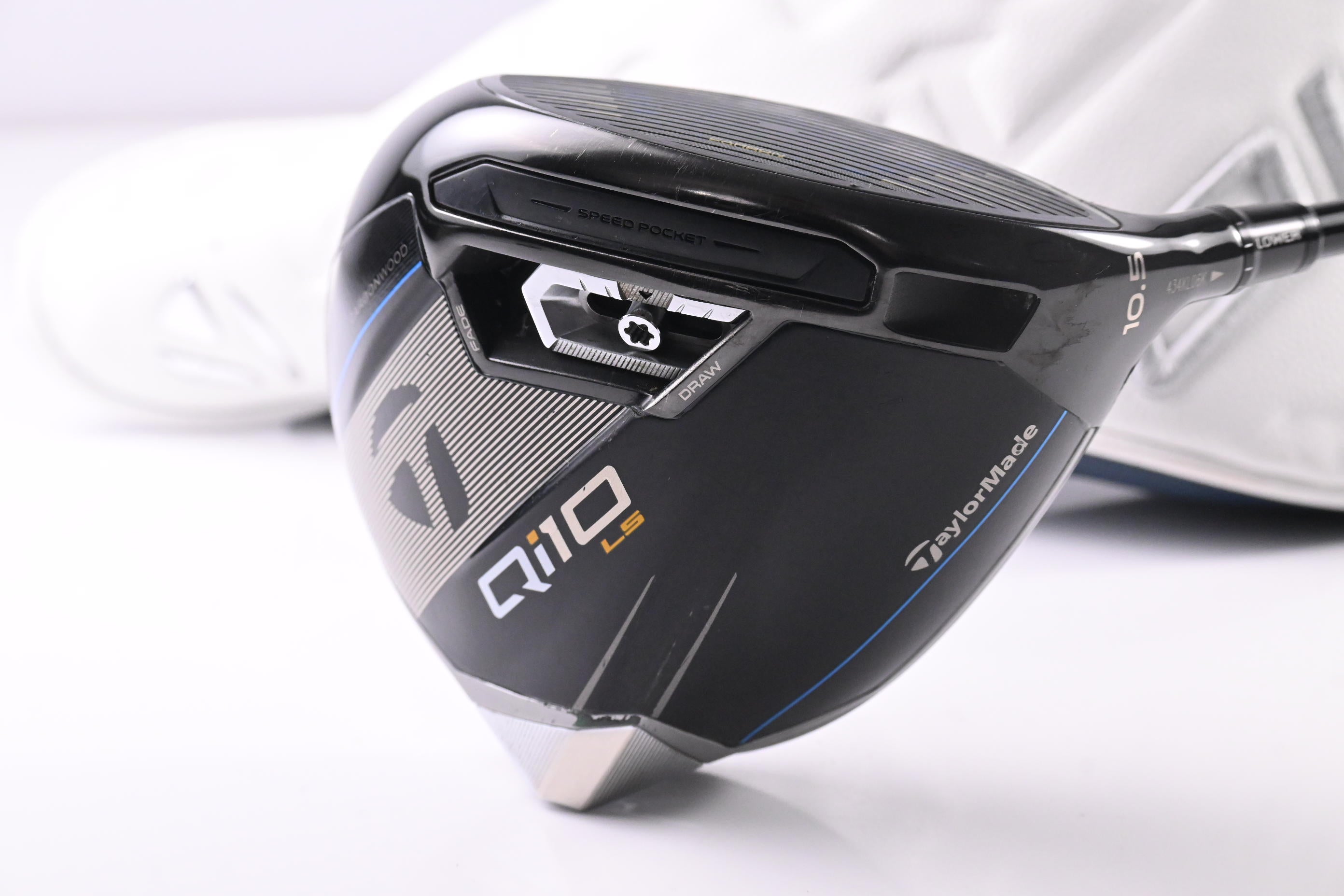 Taylormade Qi10 LS Driver / 10.5 Degree / Stiff Flex Kai'Li Blue 60 Shaft