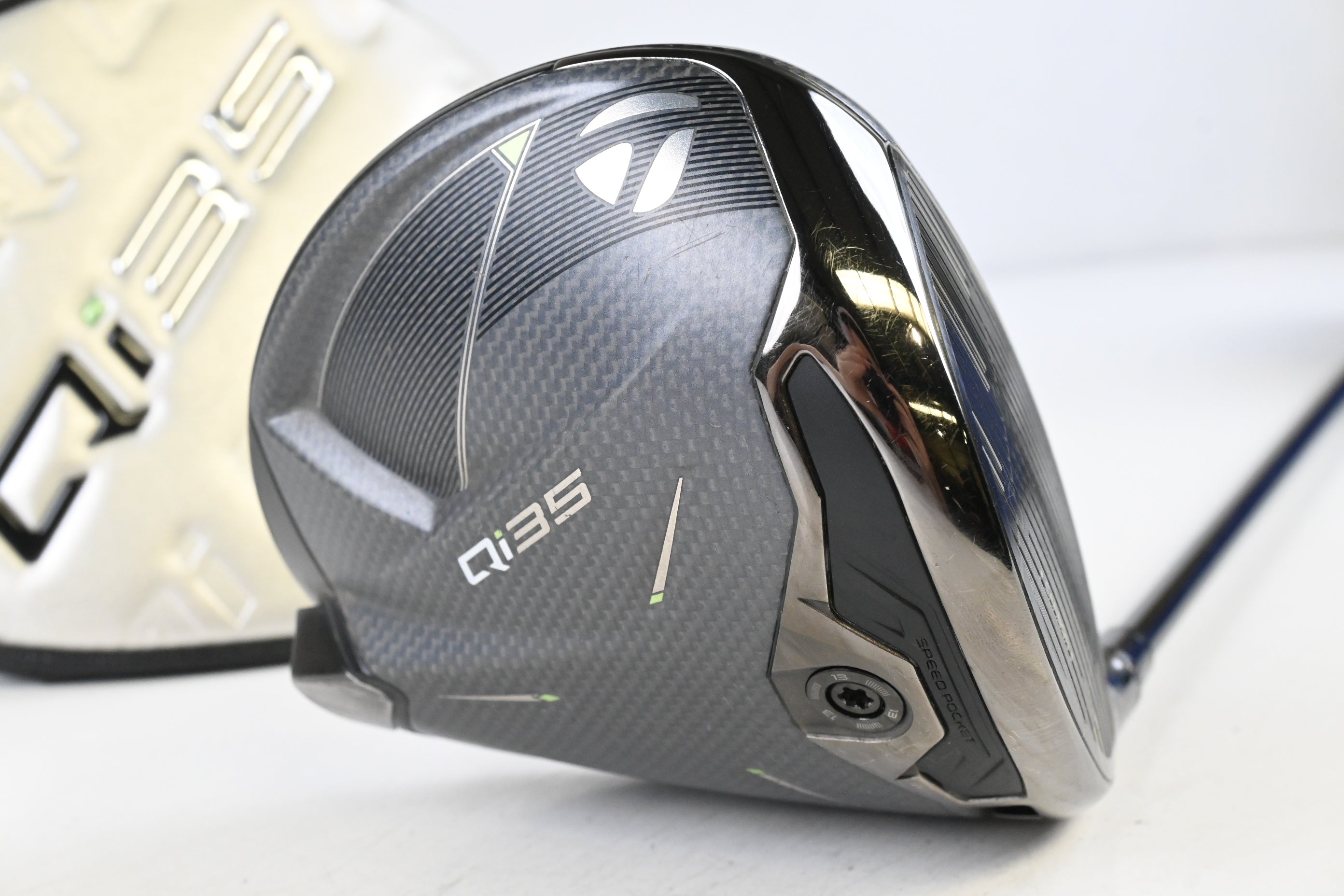 Taylormade Qi35 LS Driver / 12 Degree / Stiff Flex Tensei AV Raw Blue 60 Shaft