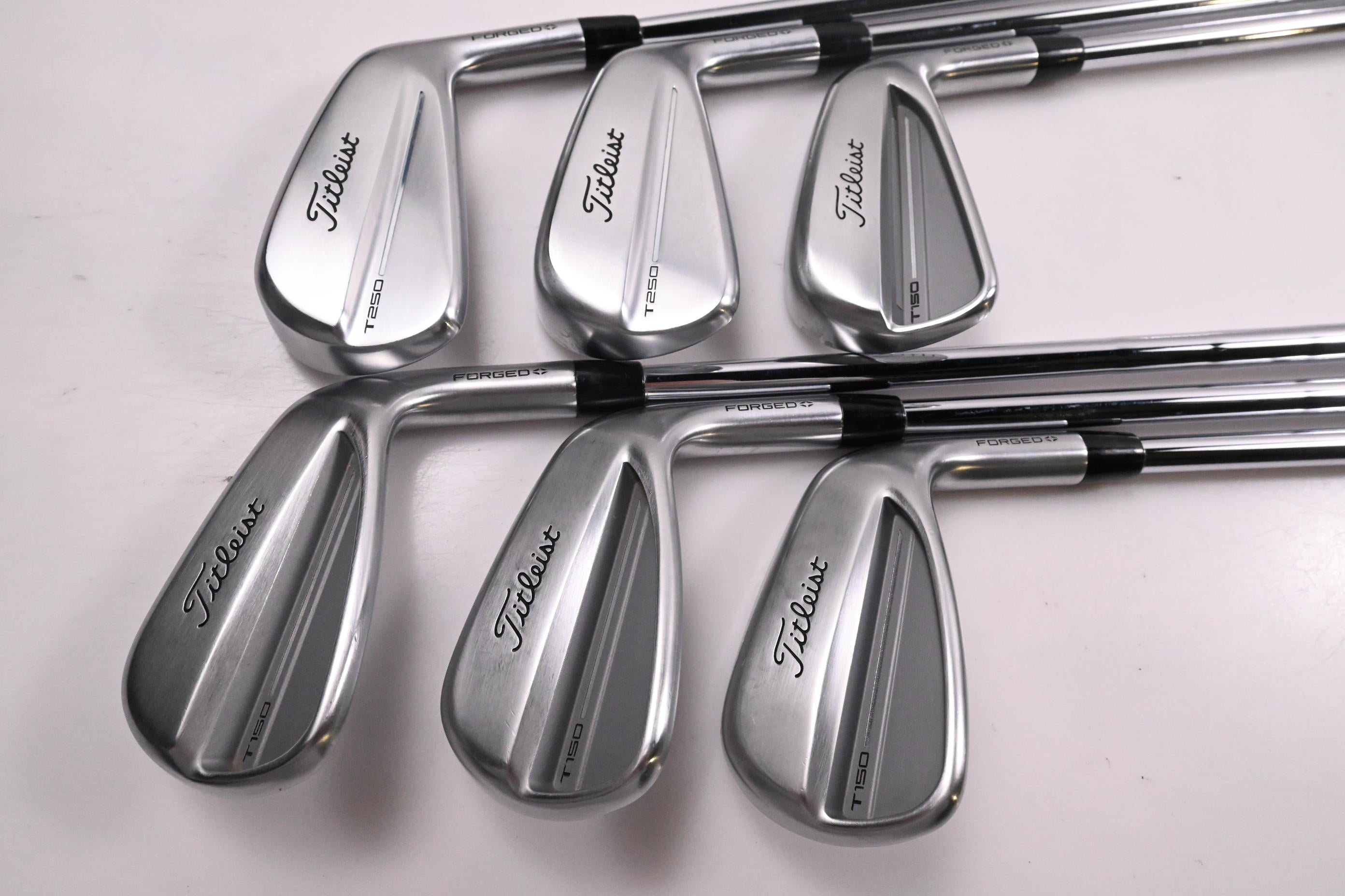 Titleist T250/T150 2025 Irons / 5-PW / Stiff Flex KBS $-Taper 120 Shafts