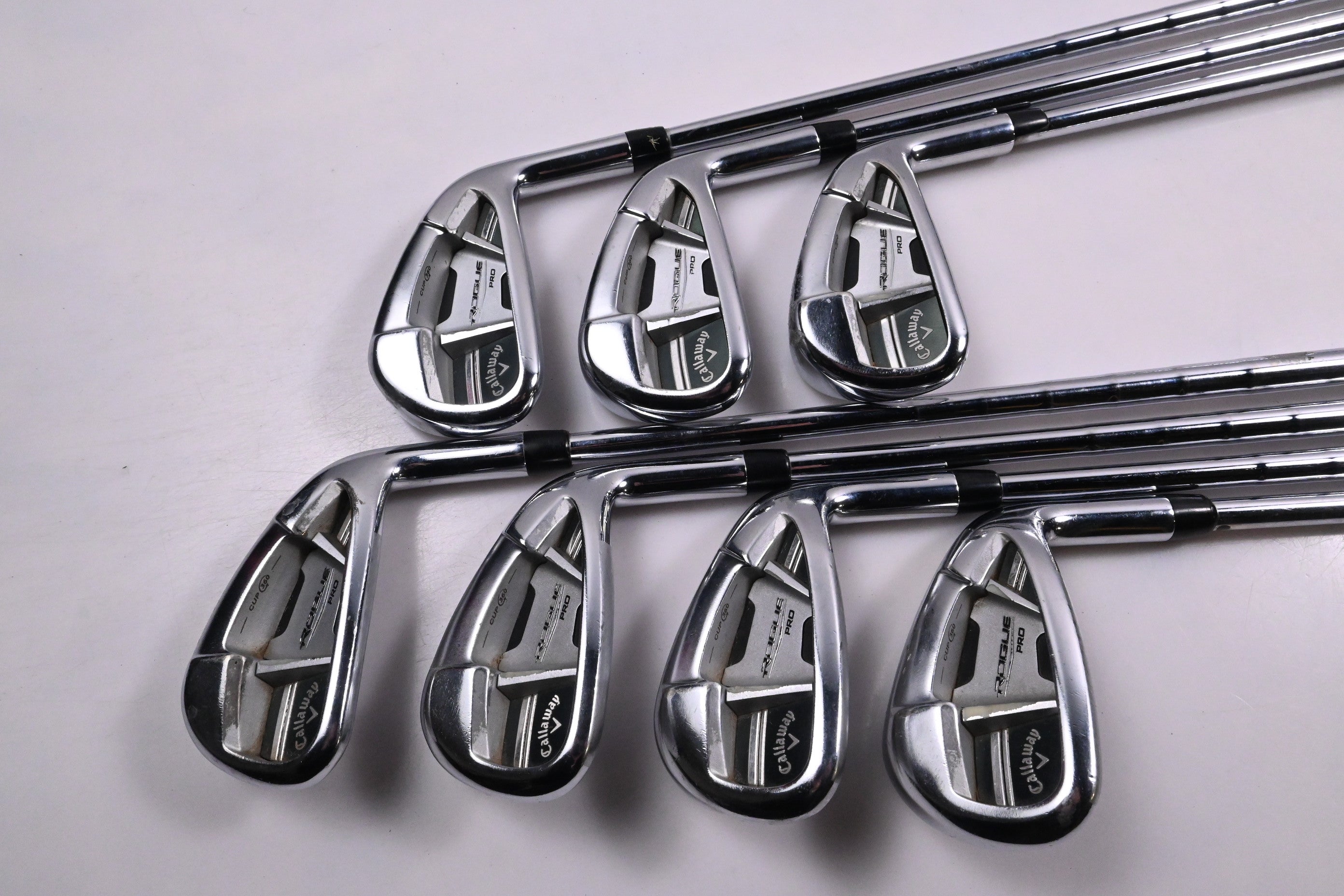 Callaway Rogue Pro Irons / 4-PW / Stiff Flex N.S.Pro Modus3 Tour 130 Shafts