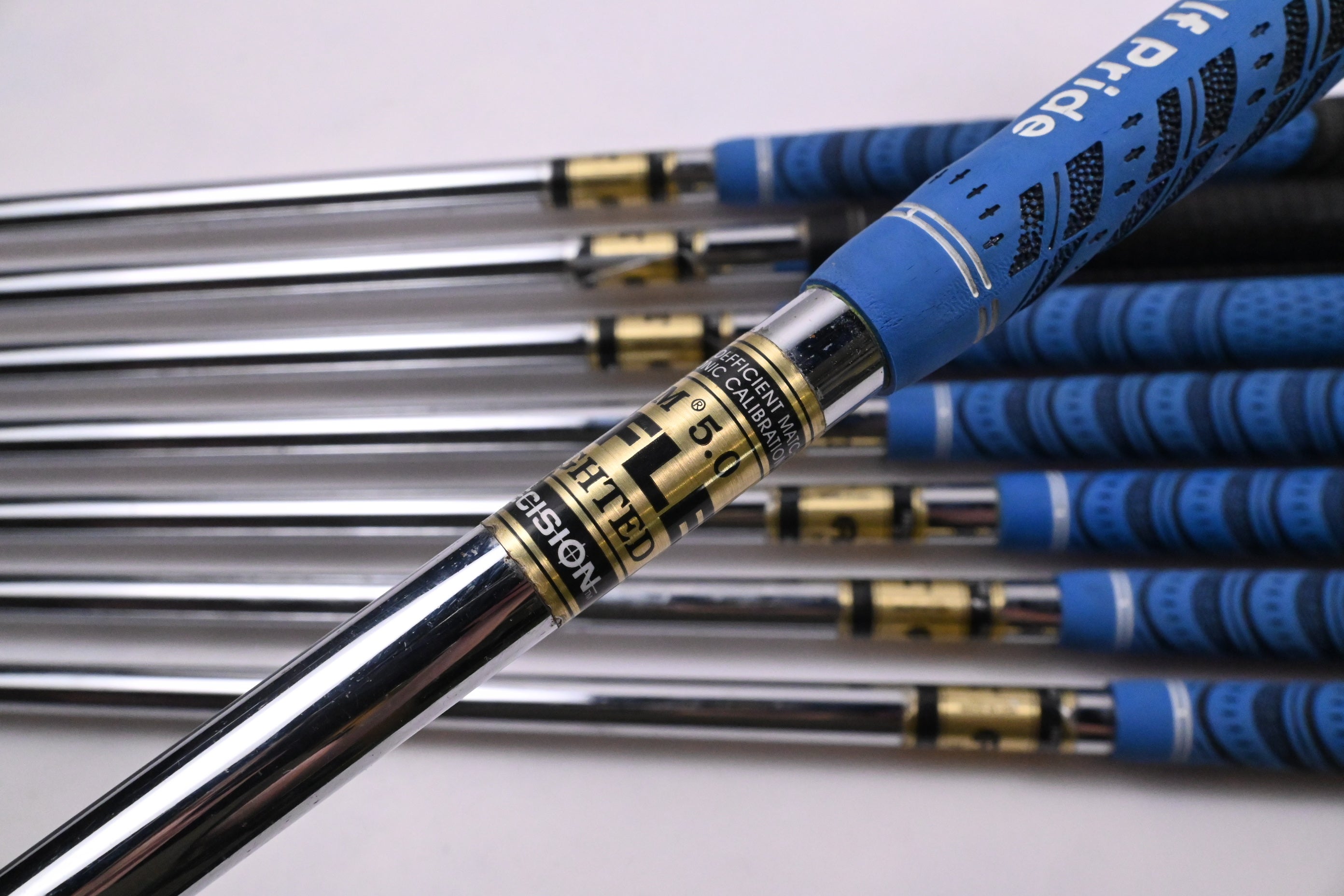 Taylormade 300 Forged Irons / 3-PW / Regular Flex Rifle Flighted Shafts