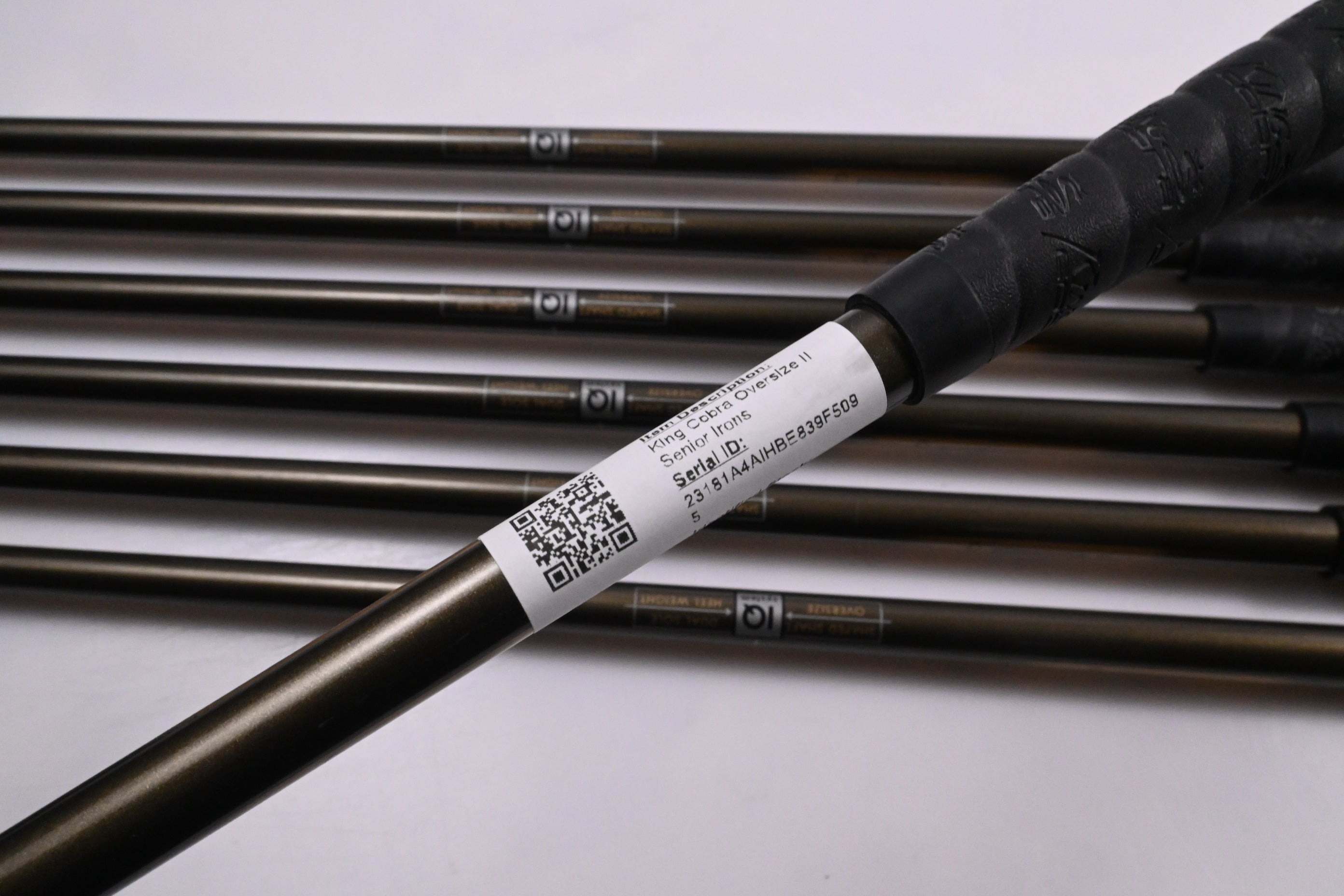 King Cobra Oversize II Senior Irons / 5-PW+SW / Senior Flex IQ System Shafts