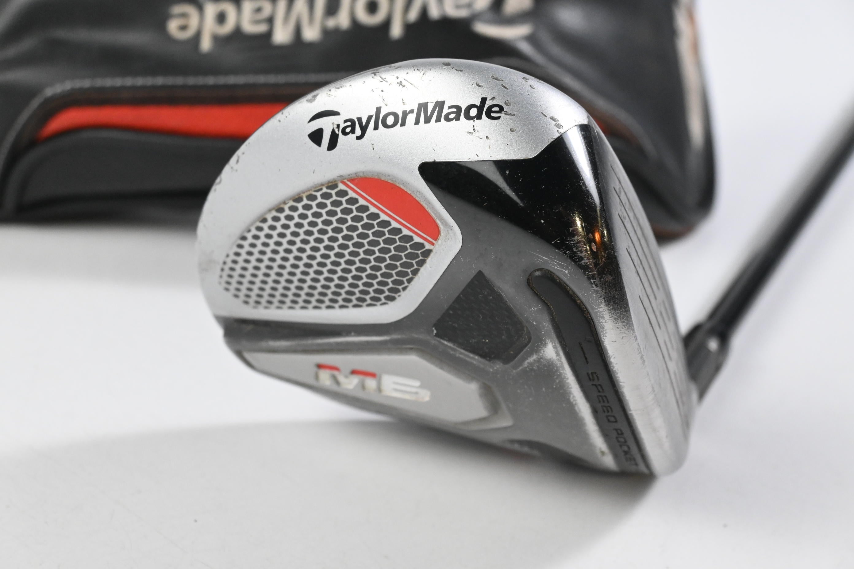 Taylormade M6 #3 Wood / 15 Degree / Regular Flex Fujikura Atmos Orange 5 Shaft