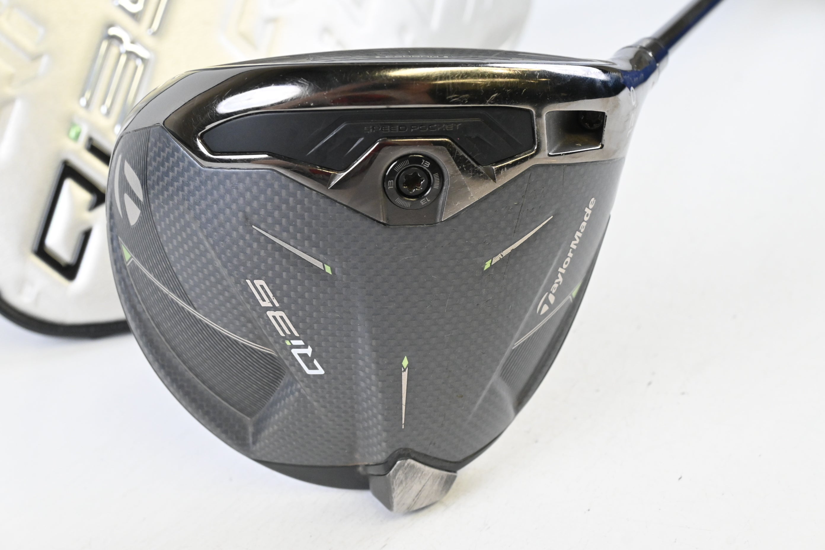 Taylormade Qi35 LS Driver / 12 Degree / Stiff Flex Tensei AV Raw Blue 60 Shaft