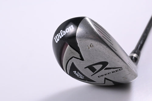 Wilson Deep Red #3 Hybrid / 16 Degree / Regular Flex Wilson Deep Red Shaft