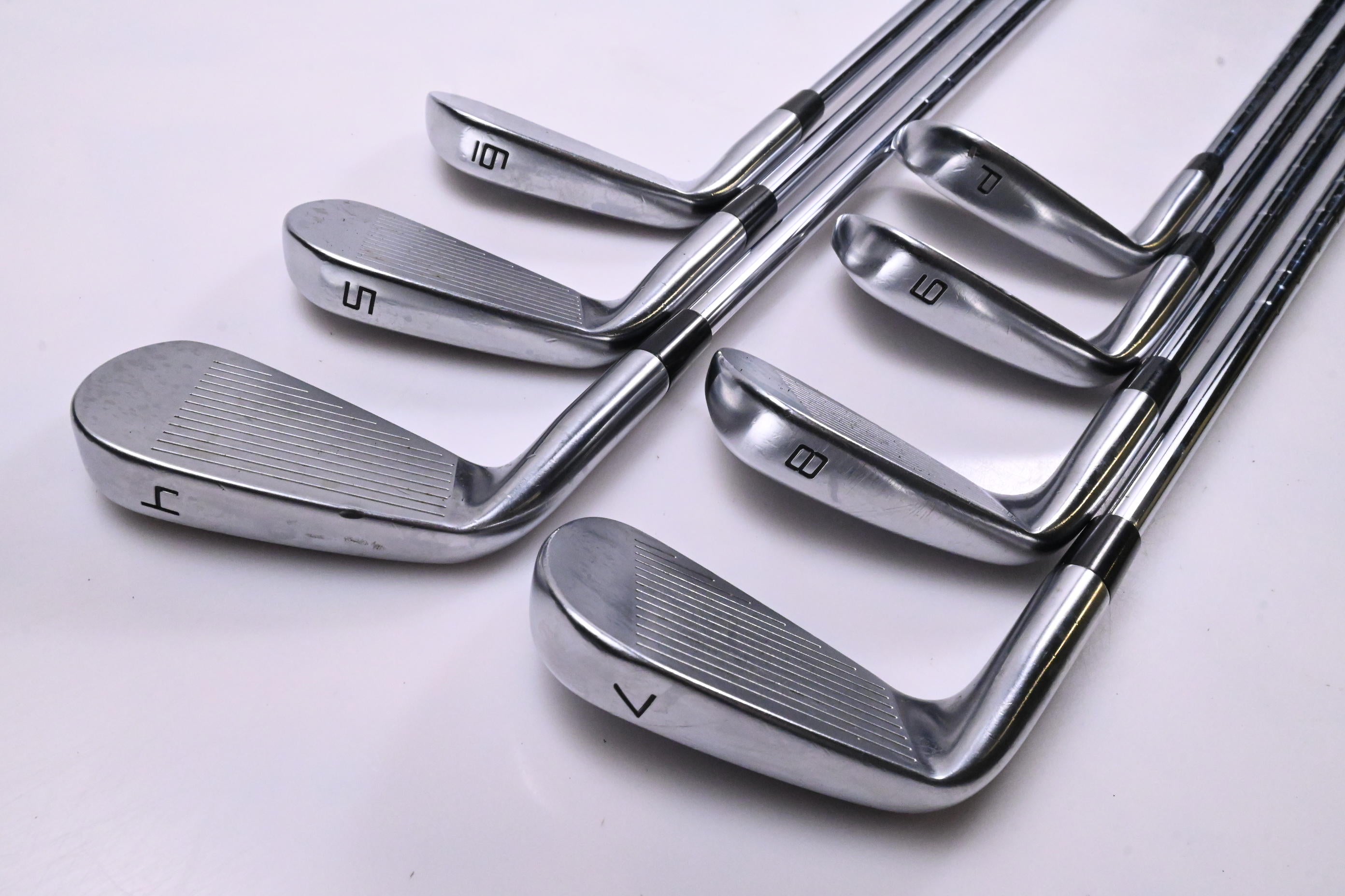 Taylormade P7MC 2020 Irons / 4-PW / Stiff Flex KBS Tour 120 Shafts