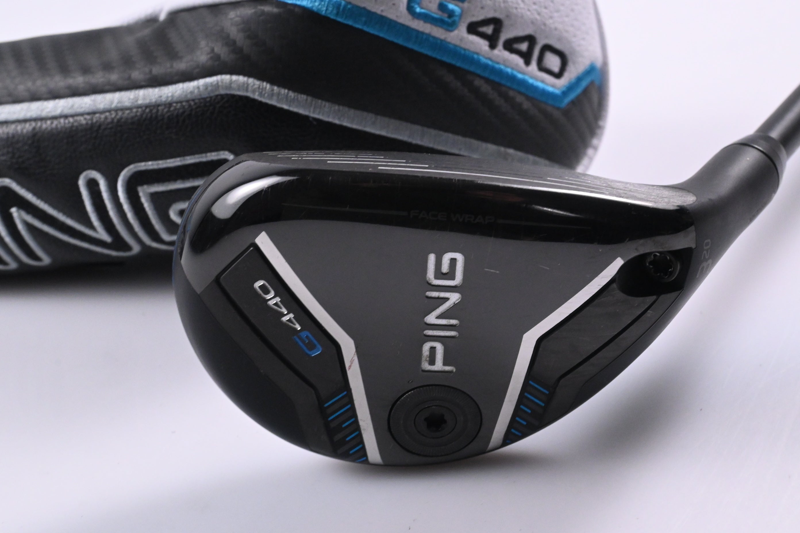 Ping G440 #3 Hybrid / 20 Degree / Regular Flex Ping Alta CB Blue 70 Shaft