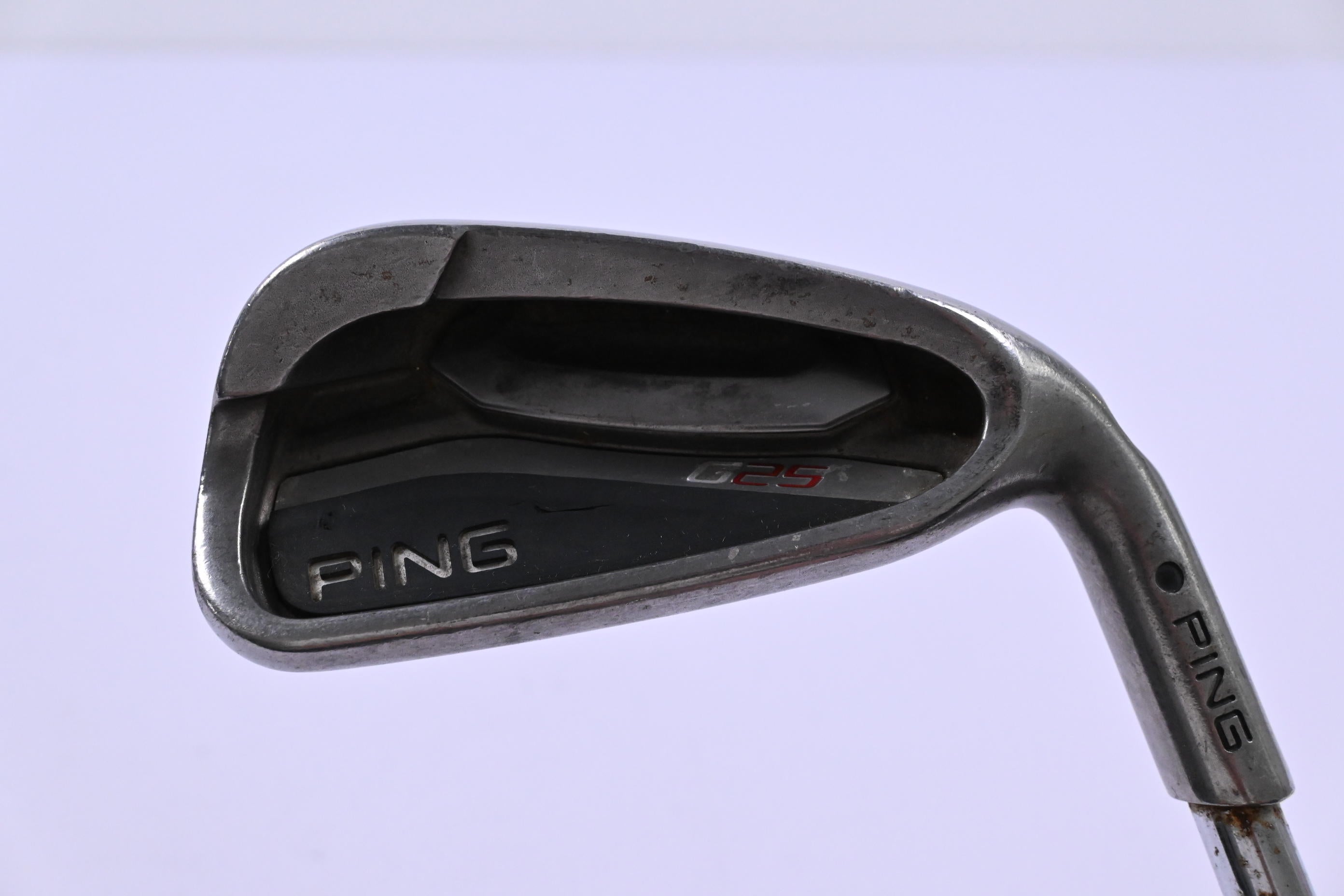 Ping G25 #6 Iron / Black Dot / Regular Flex Ping CFS Shaft