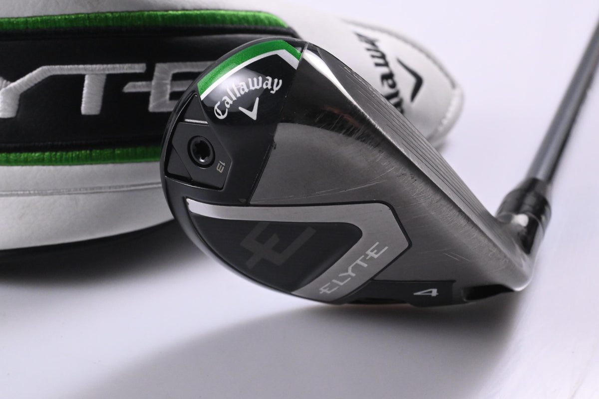Callaway Elyte #4 Hybrid / 22 Degree / Stiff Flex Denali Charcoal 70 Shaft