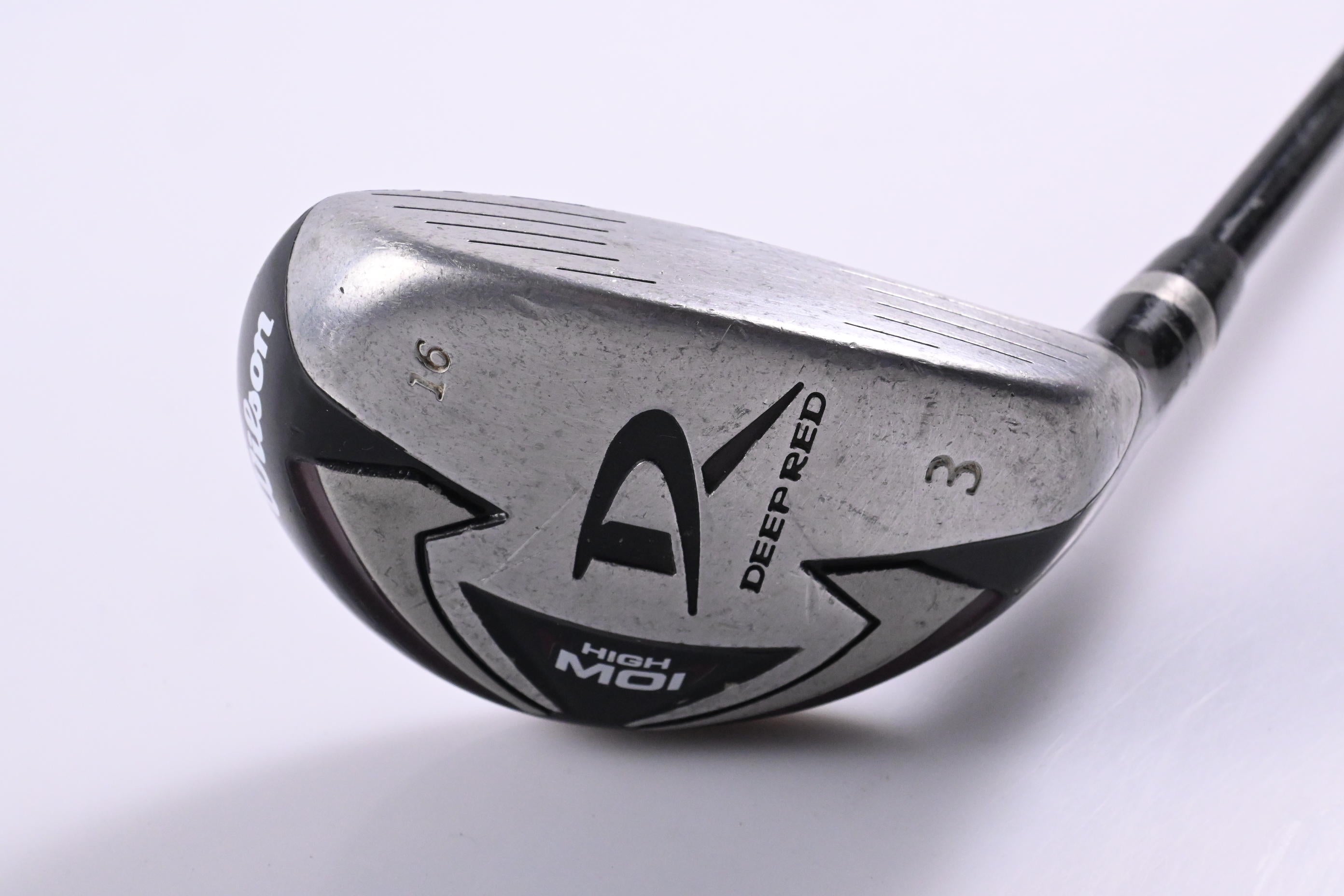 Wilson Deep Red #3 Hybrid / 16 Degree / Regular Flex Wilson Deep Red Shaft