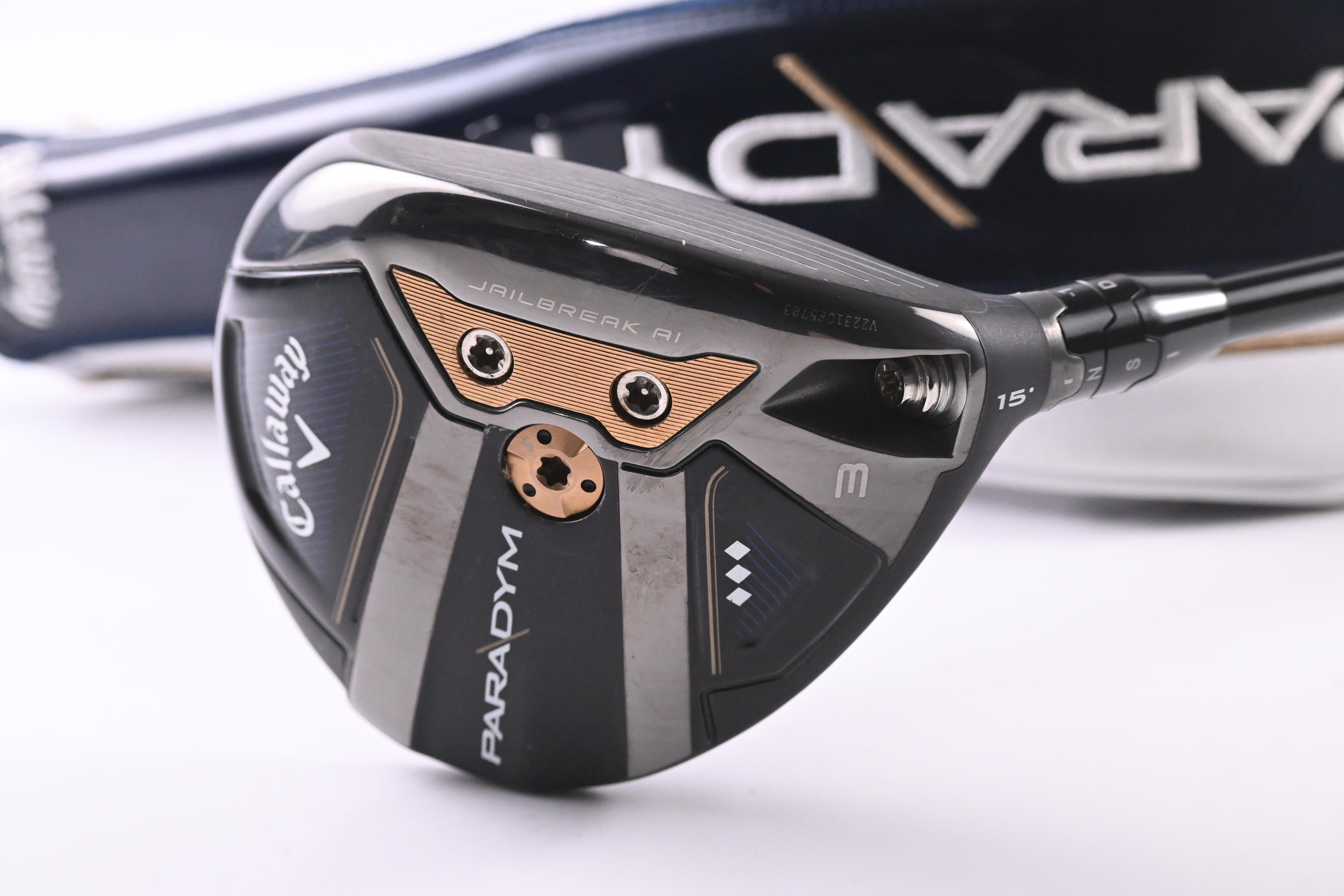 Callaway Paradym Triple Diamond #3 Wood / 15 Degree / X-Flex Kai'li White 70