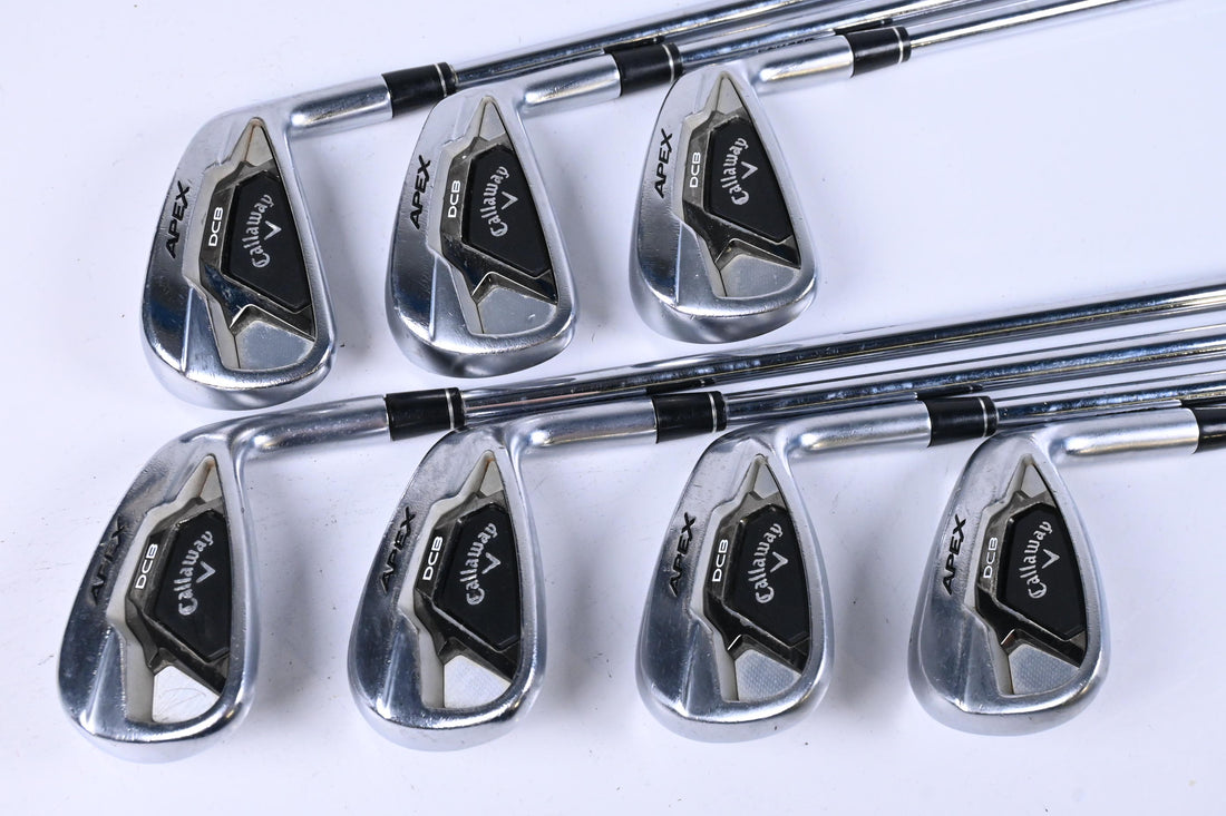 Callaway Apex DCB Irons / 5-PW+GW / Stiff Flex Project X Precision Shafts