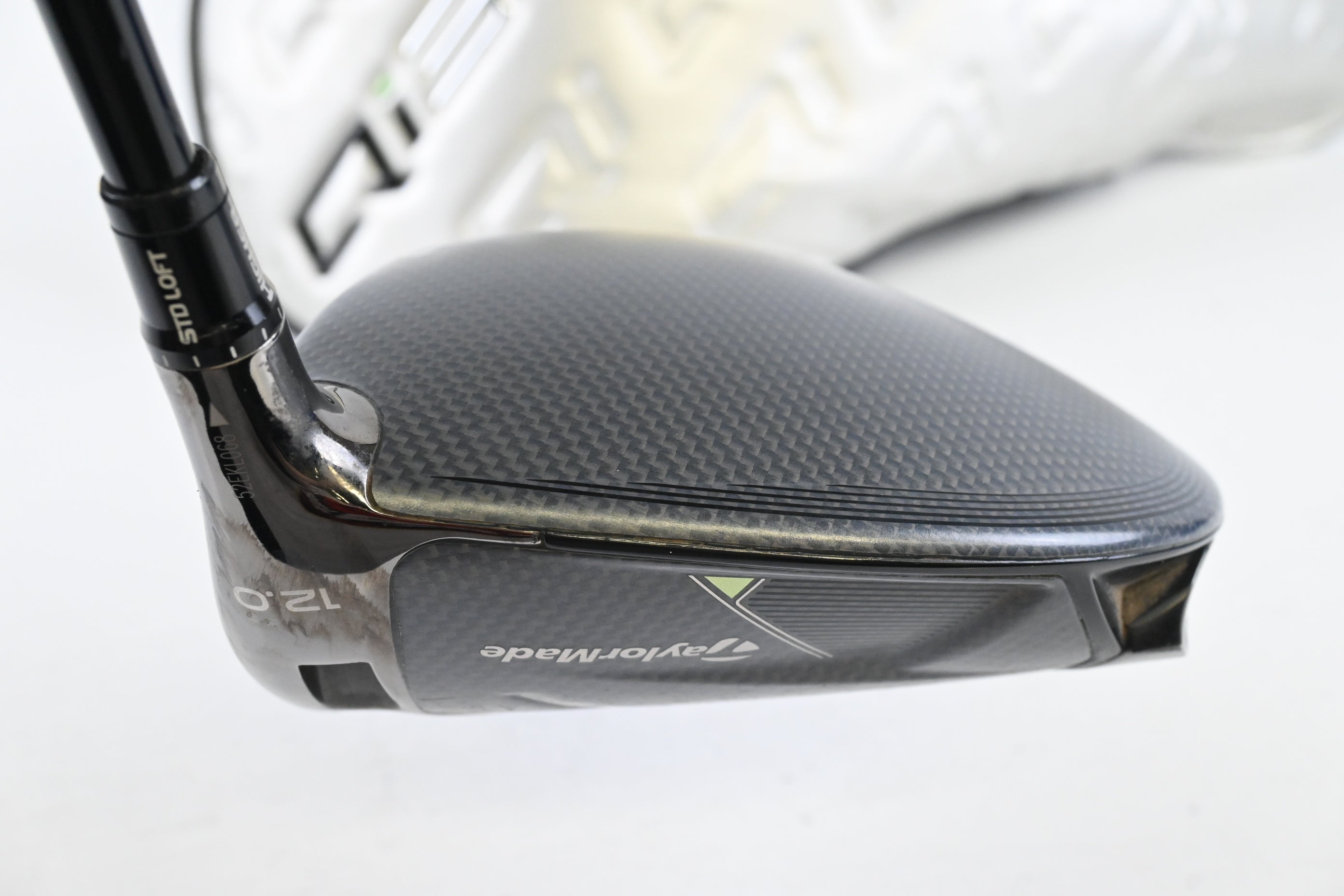 Taylormade Qi35 LS Driver / 12 Degree / Stiff Flex Tensei AV Raw Blue 60 Shaft