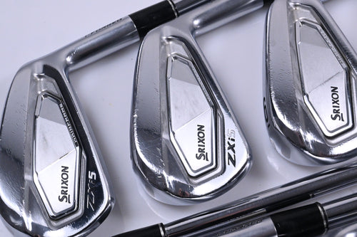 Srixon ZXi5 Irons / 4-PW+AW+SW / Stiff Flex KBS Tour Lite Shafts