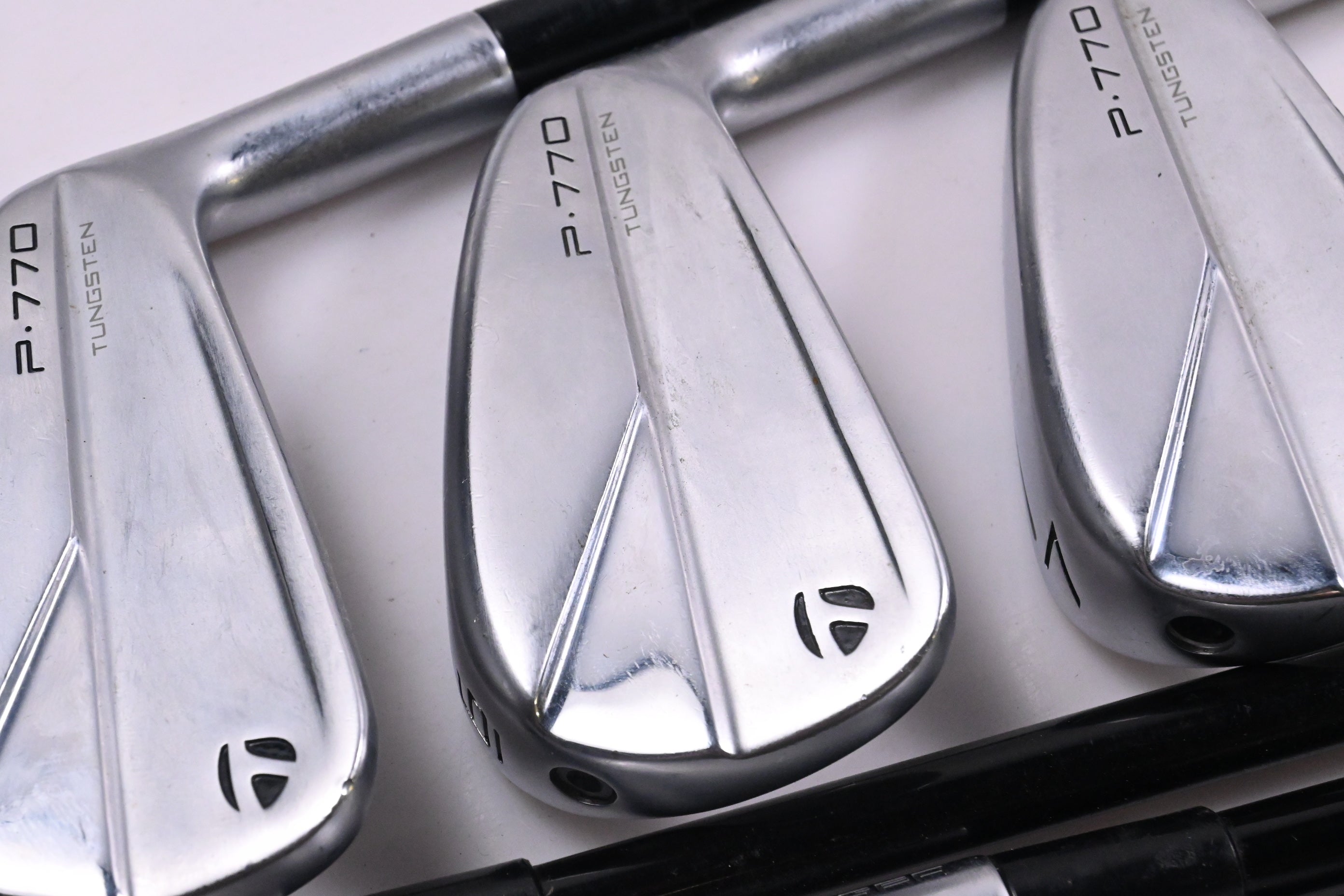 Taylormade P770 2023 Irons / 5-PW+GW / Stiff Flex MMT Black 105 Shafts