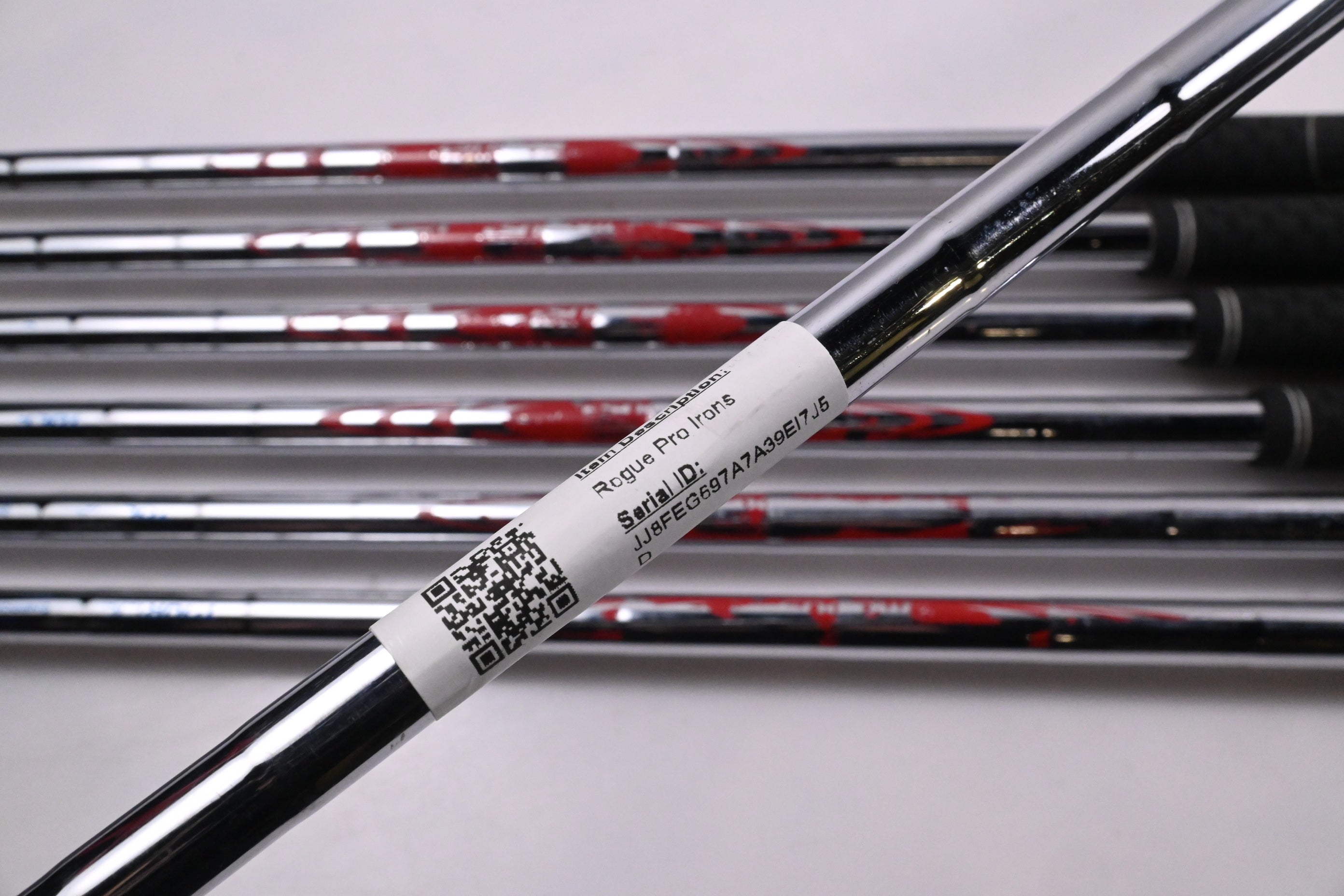 Callaway Rogue Pro Irons / 4-PW / Stiff Flex N.S.Pro Modus3 Tour 130 Shafts