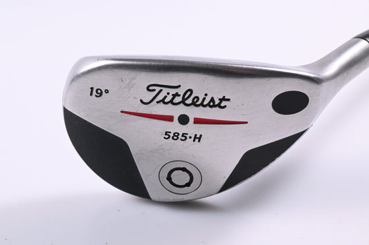 Titleist 585.H #3 Hybrid / 19 Degree / Stiff Flex Aldila NV 85 Shaft