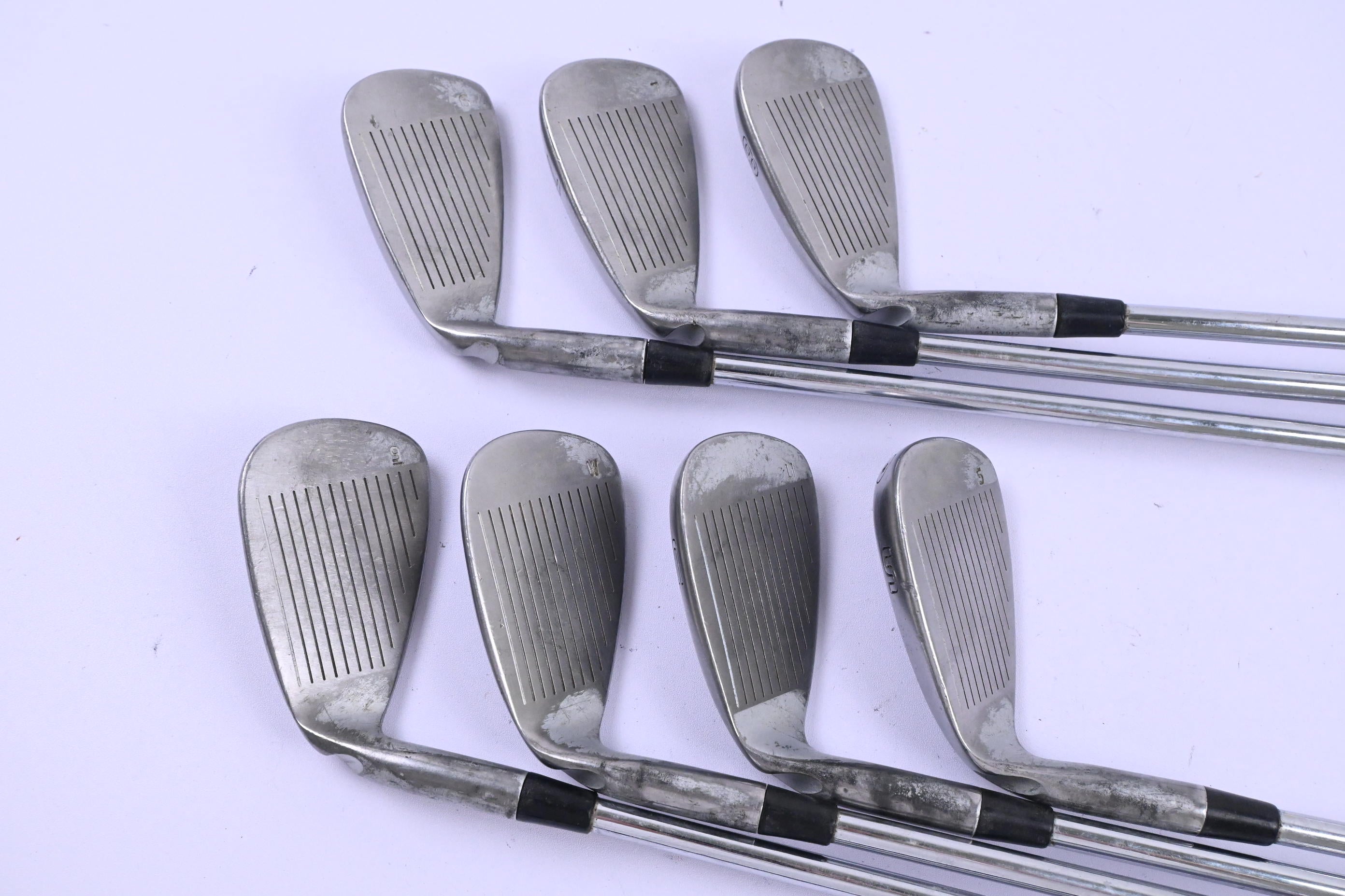 Ping G410 Irons / 6-PW+GW+SW / Black Dot / Stiff Flex Project X Rifle Shafts