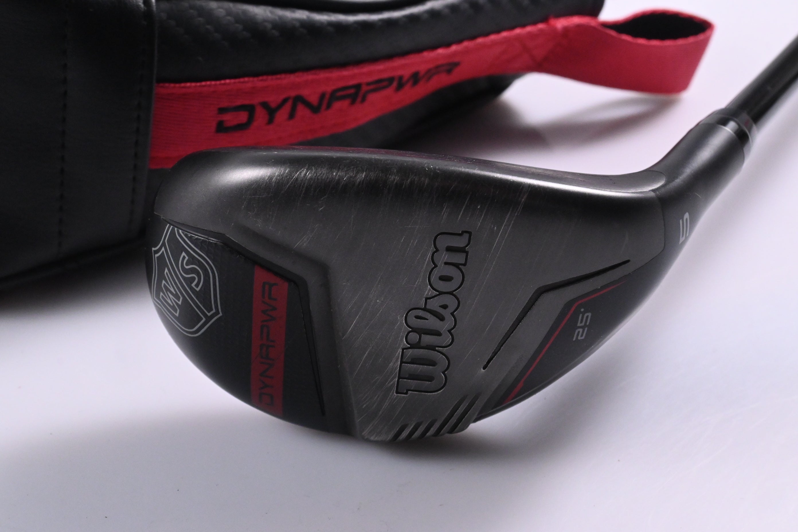 Wilson Dynapwr 2023 #5 Hybrid / 25 Degree / Senior Flex HZRDUS Smoke Red RDX 70