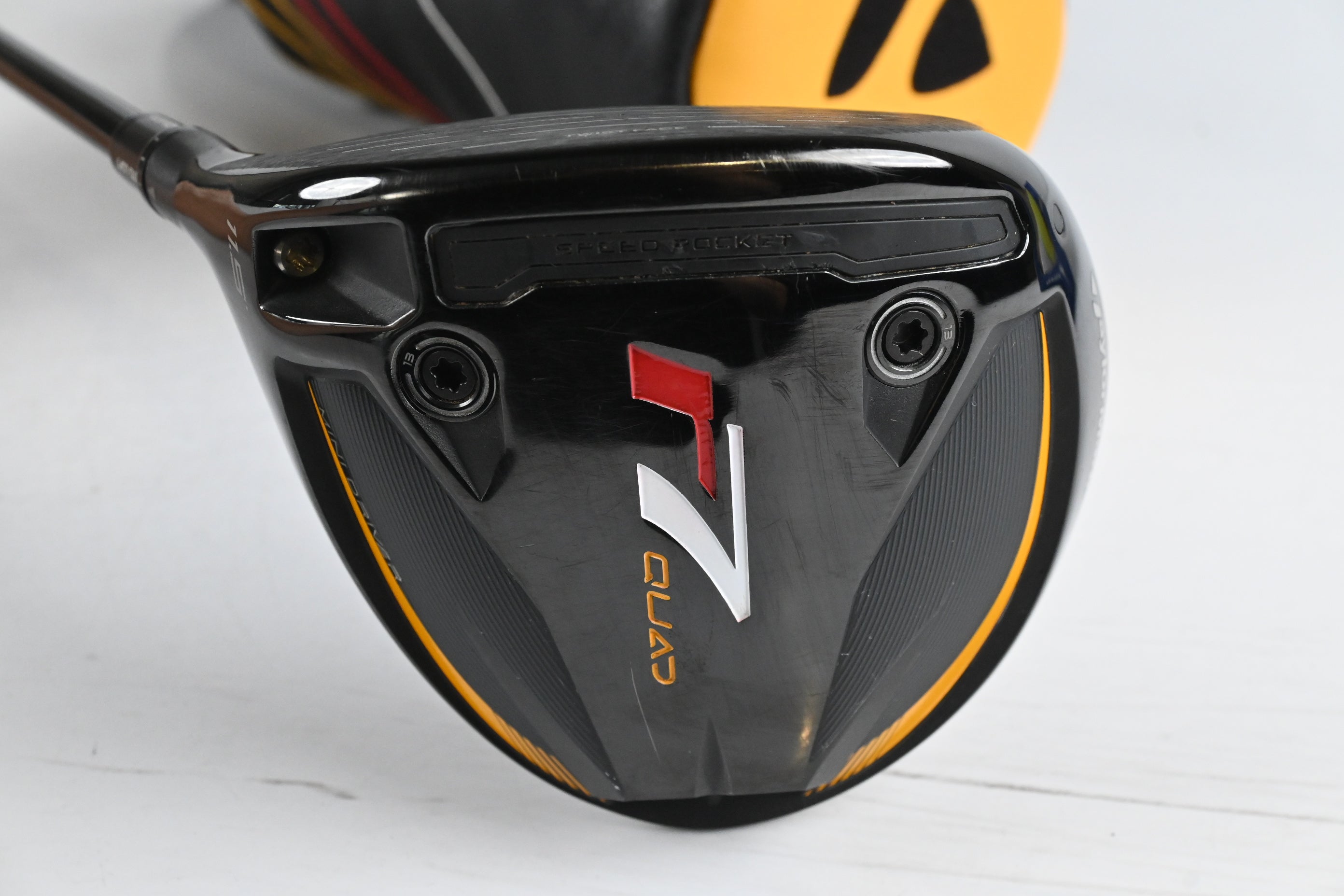 Left Hand Taylormade R7 Quad Mini Driver / 11.5 Degree / Regular Flex Speeder