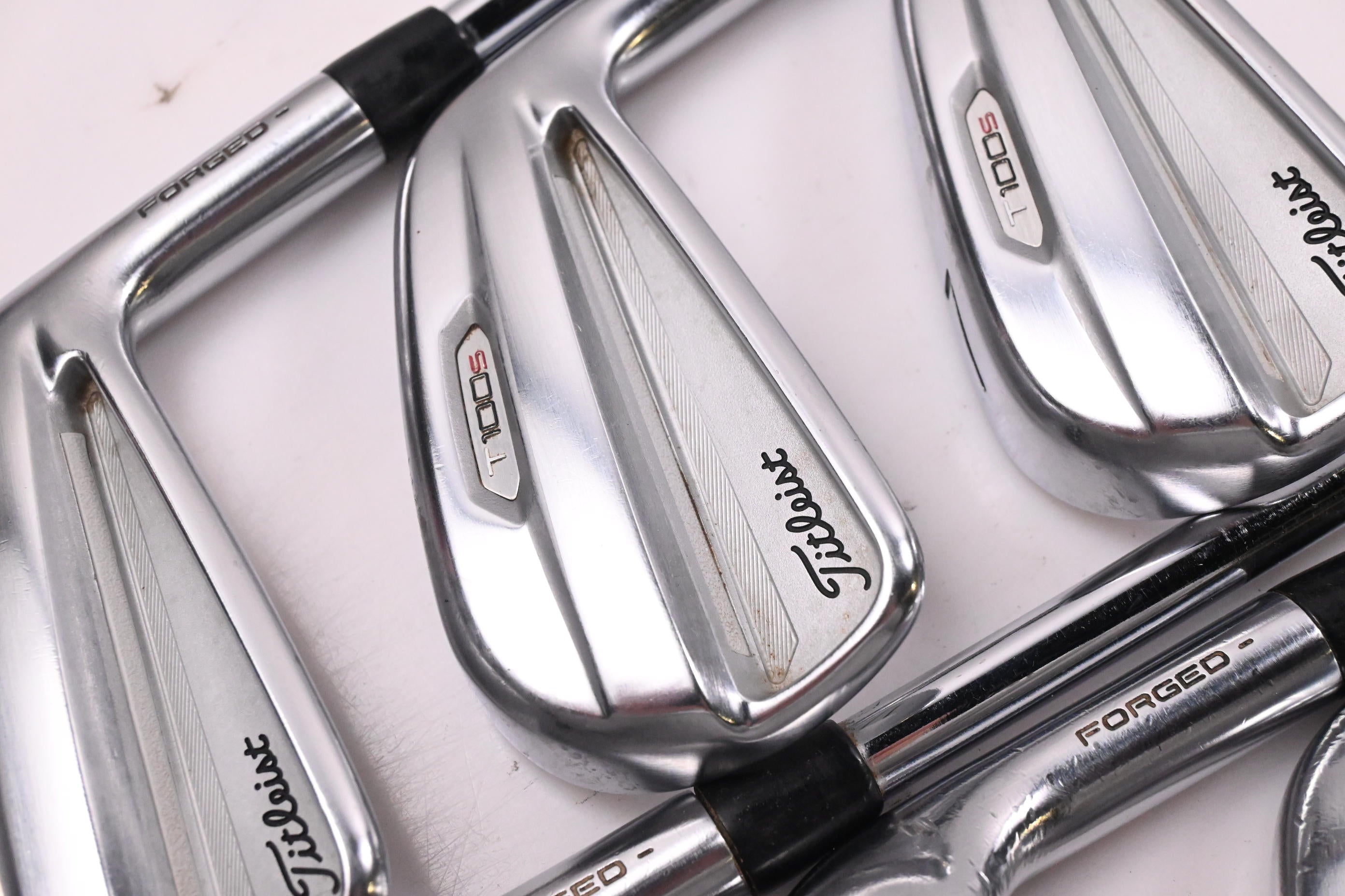 Titleist T100.S 2021 Irons / 5-PW / Stiff Flex AMT Black S300 Shafts