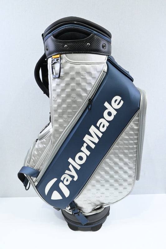 Taylormade Qi35 Tour Bag / 6-Way Divider / Silver, Blue