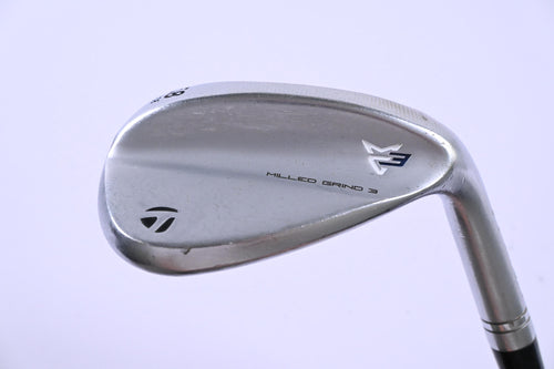 Taylormade Milled Grind 3 Chrome Lob Wedge / 58 Degree / Stiff Flex N.S.PRO 105