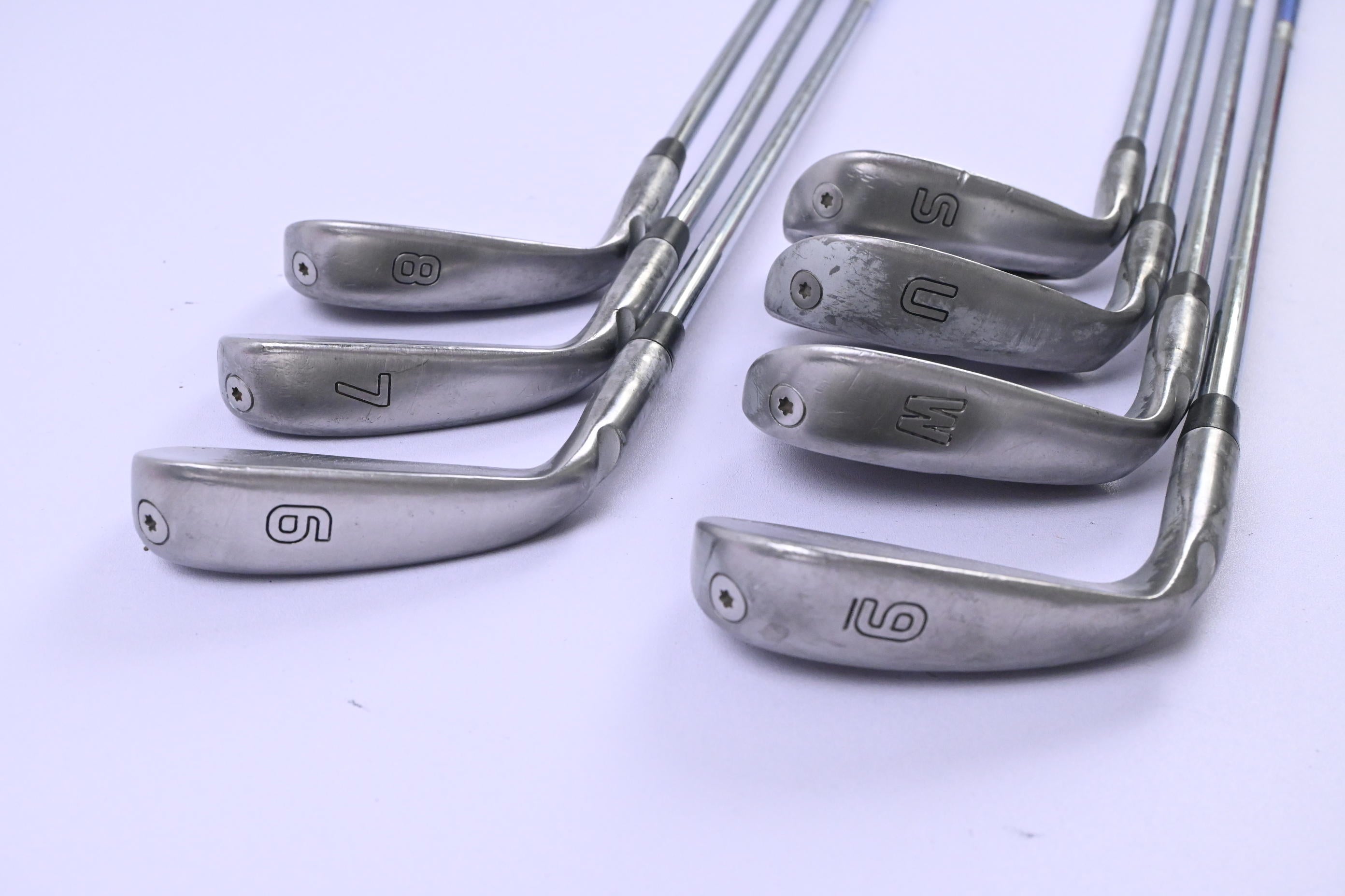 Ping G410 Irons / 6-PW+GW+SW / Black Dot / Stiff Flex Project X Rifle Shafts