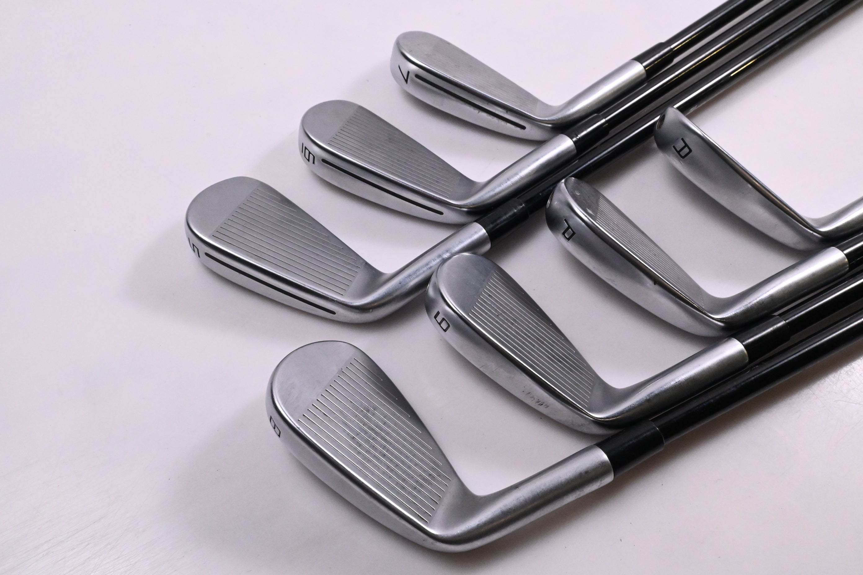 Taylormade P770 2023 Irons / 5-PW+GW / Stiff Flex MMT Black 105 Shafts