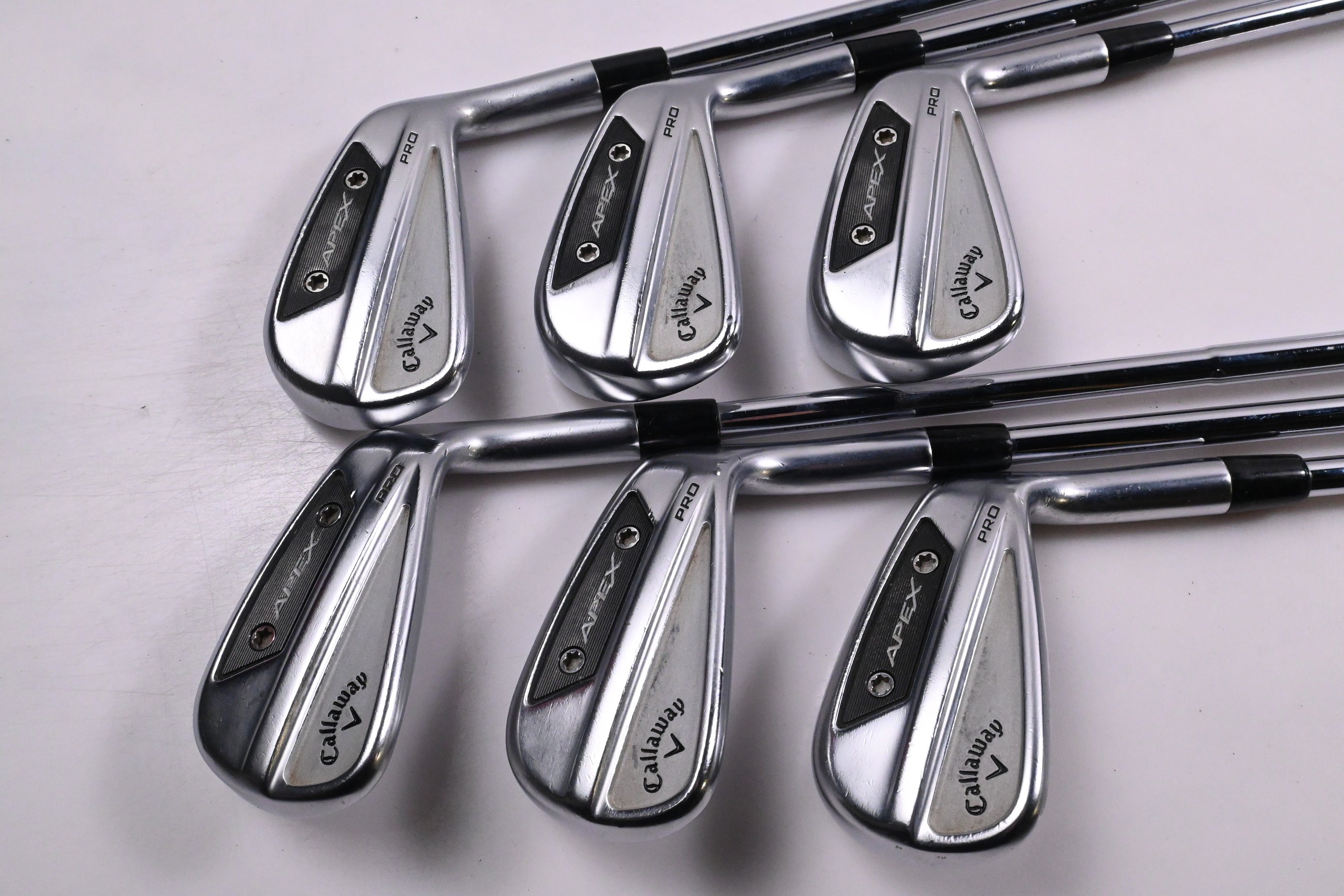 Callaway Apex Pro 24 Irons / 5-PW / Stiff Flex Dynamic Gold Mid 115 S300 Shafts