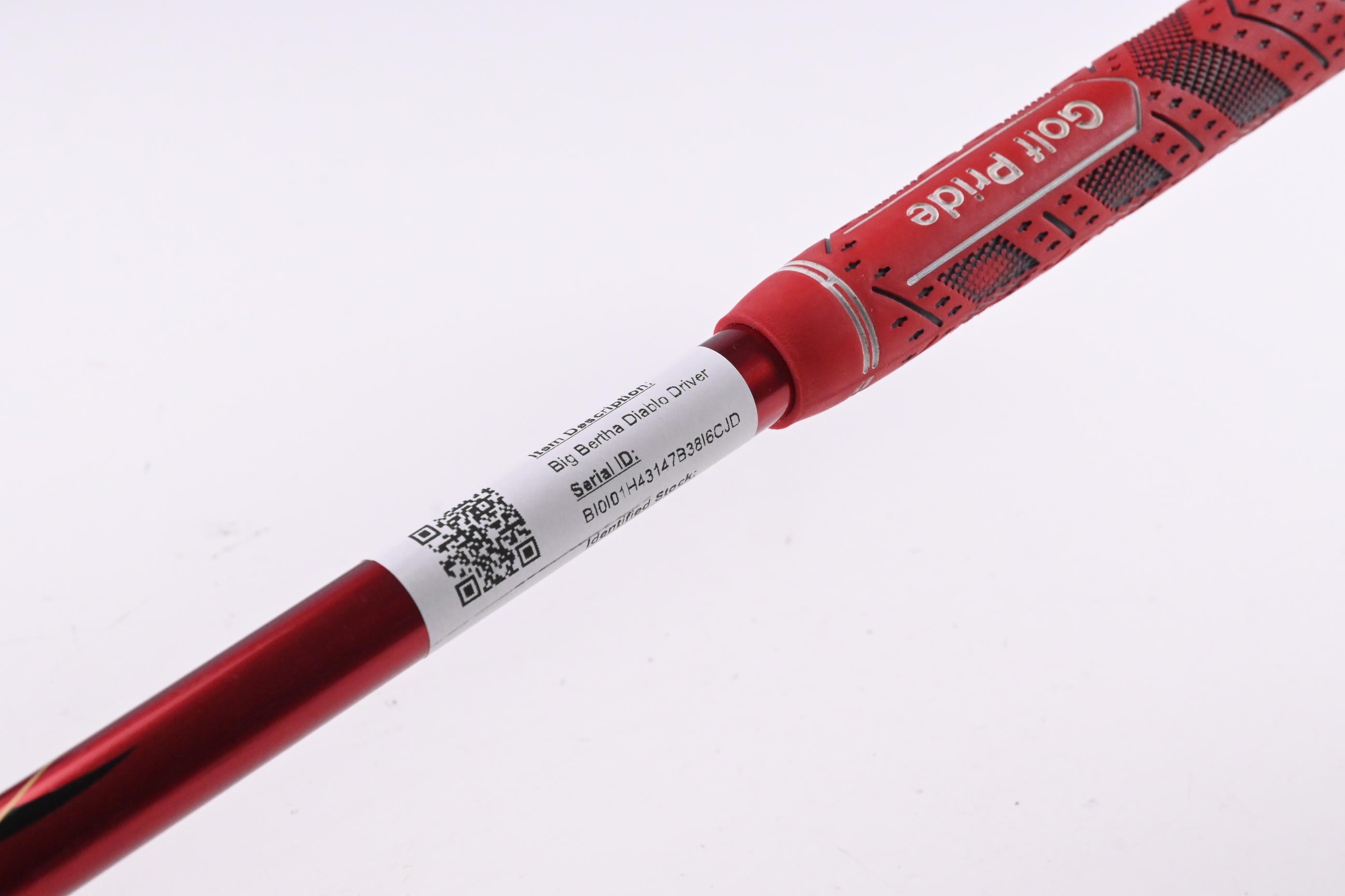 Left Hand Callaway Big Bertha Diablo Driver / 10 Degree / Regular Flex Aldila