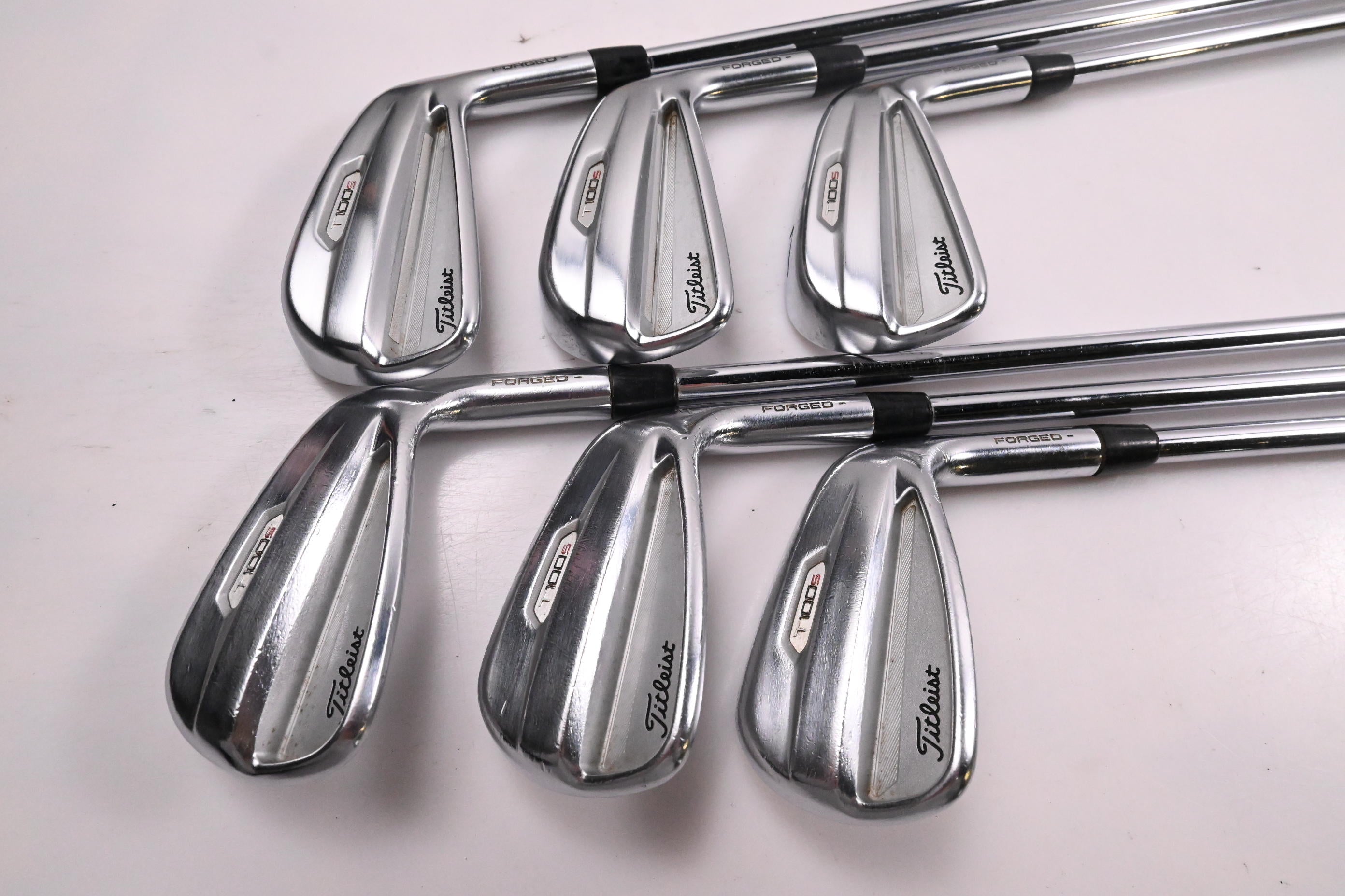Titleist T100.S 2021 Irons / 5-PW / Stiff Flex AMT Black S300 Shafts