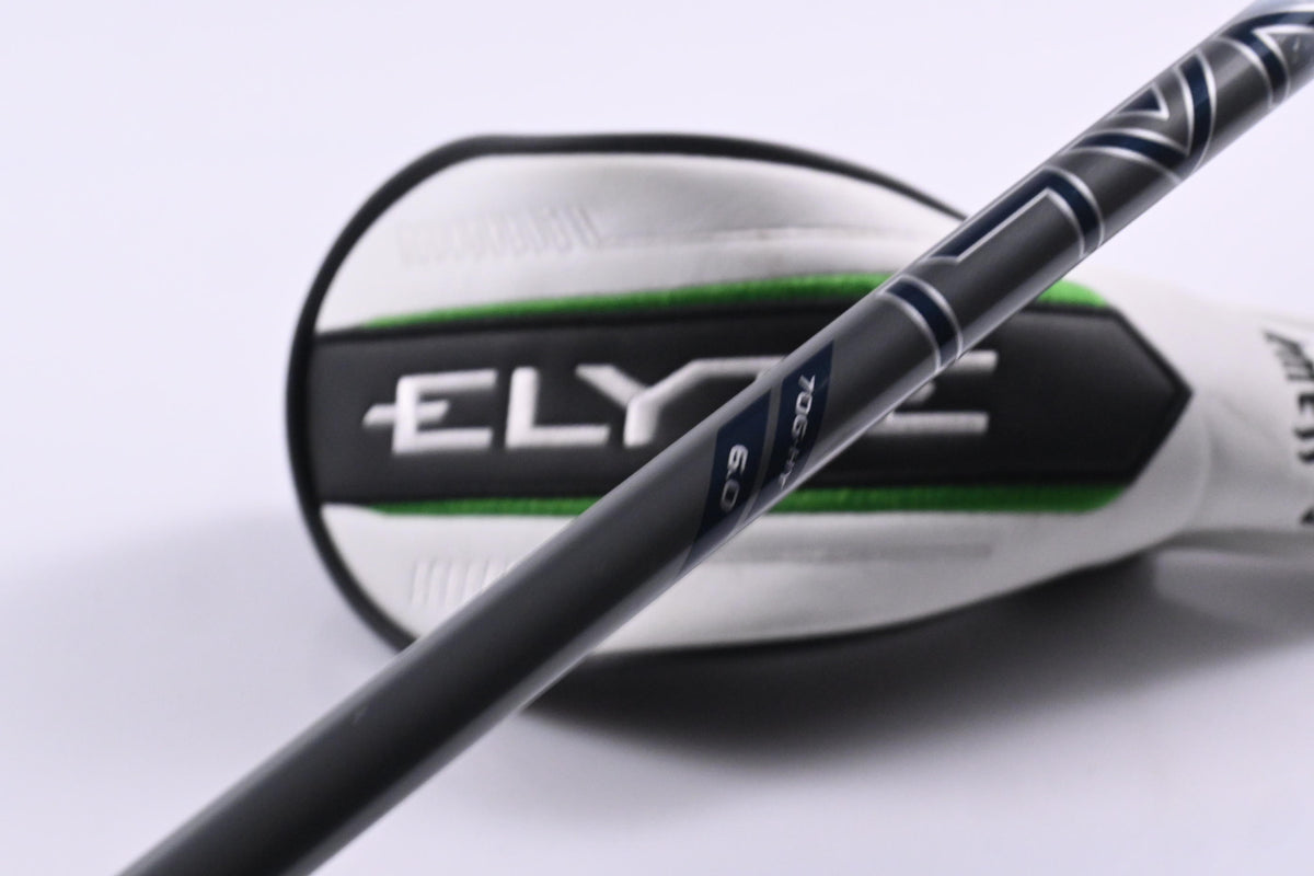Callaway Elyte #4 Hybrid / 22 Degree / Stiff Flex Denali Charcoal 70 Shaft