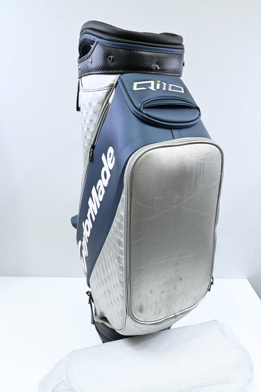 Taylormade Qi35 Tour Bag / 6-Way Divider / Silver, Blue
