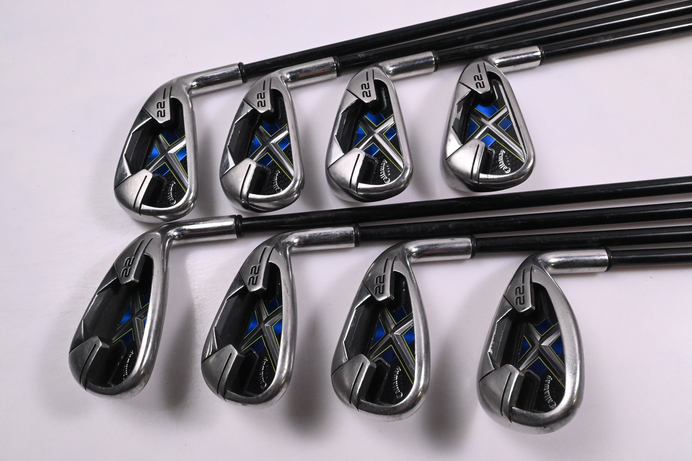 Callaway X-22 Irons / 4-PW+SW / Regular Flex Callaway X-22 75 Shafts