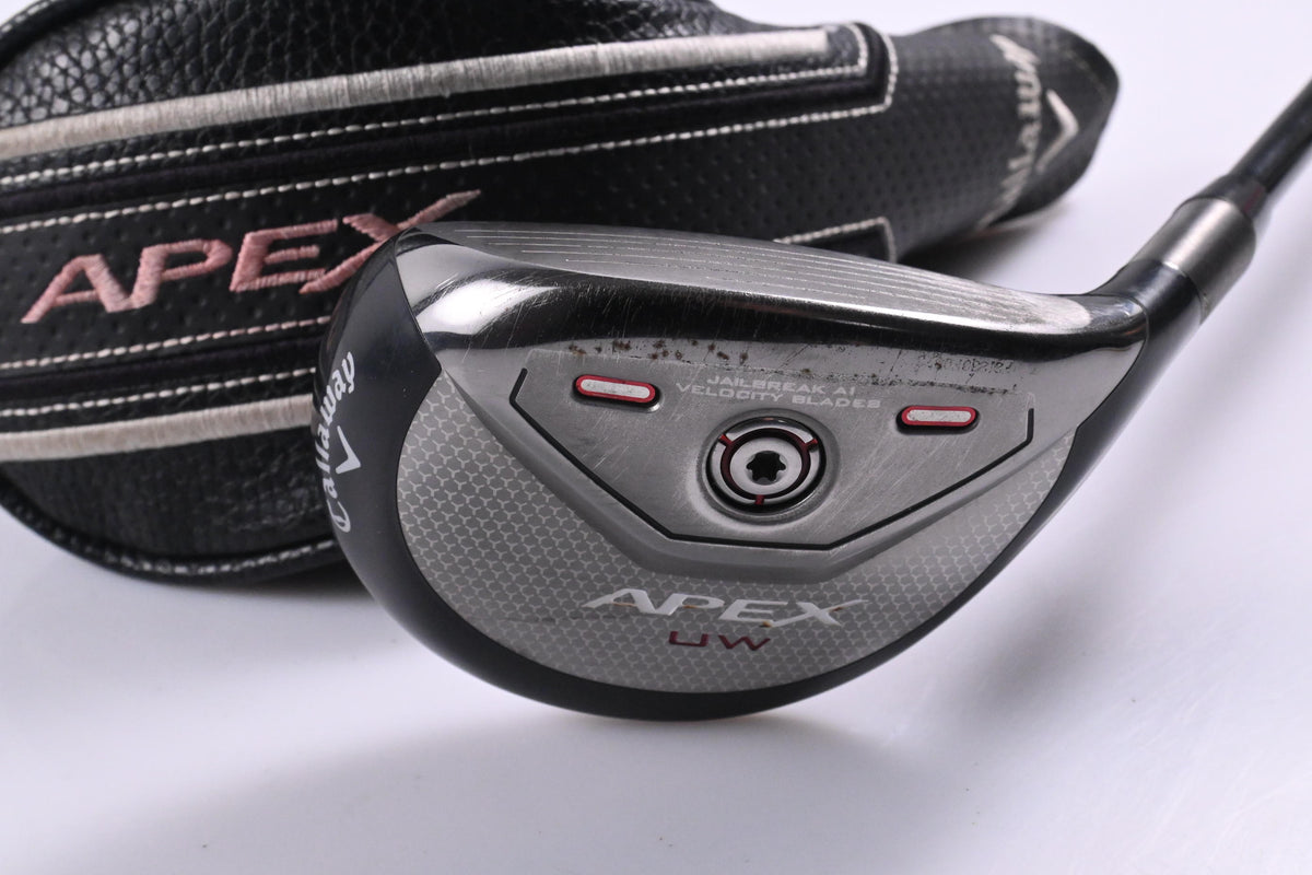 Callaway Apex UW #3 Hybrid / 19 Degree / Stiff Flex HZRDUS Smoke Black RDX 70