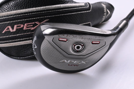Callaway Apex UW #3 Hybrid / 19 Degree / Stiff Flex HZRDUS Smoke Black RDX 70