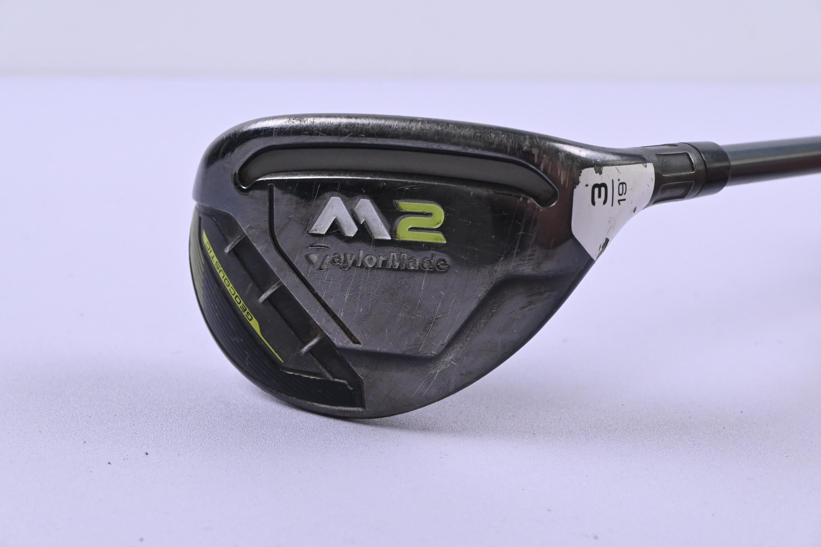 Taylormade M2 2017 #3 Hybrid / 19 Degree / Regular Flex Taylormade REAX 65 Shaft