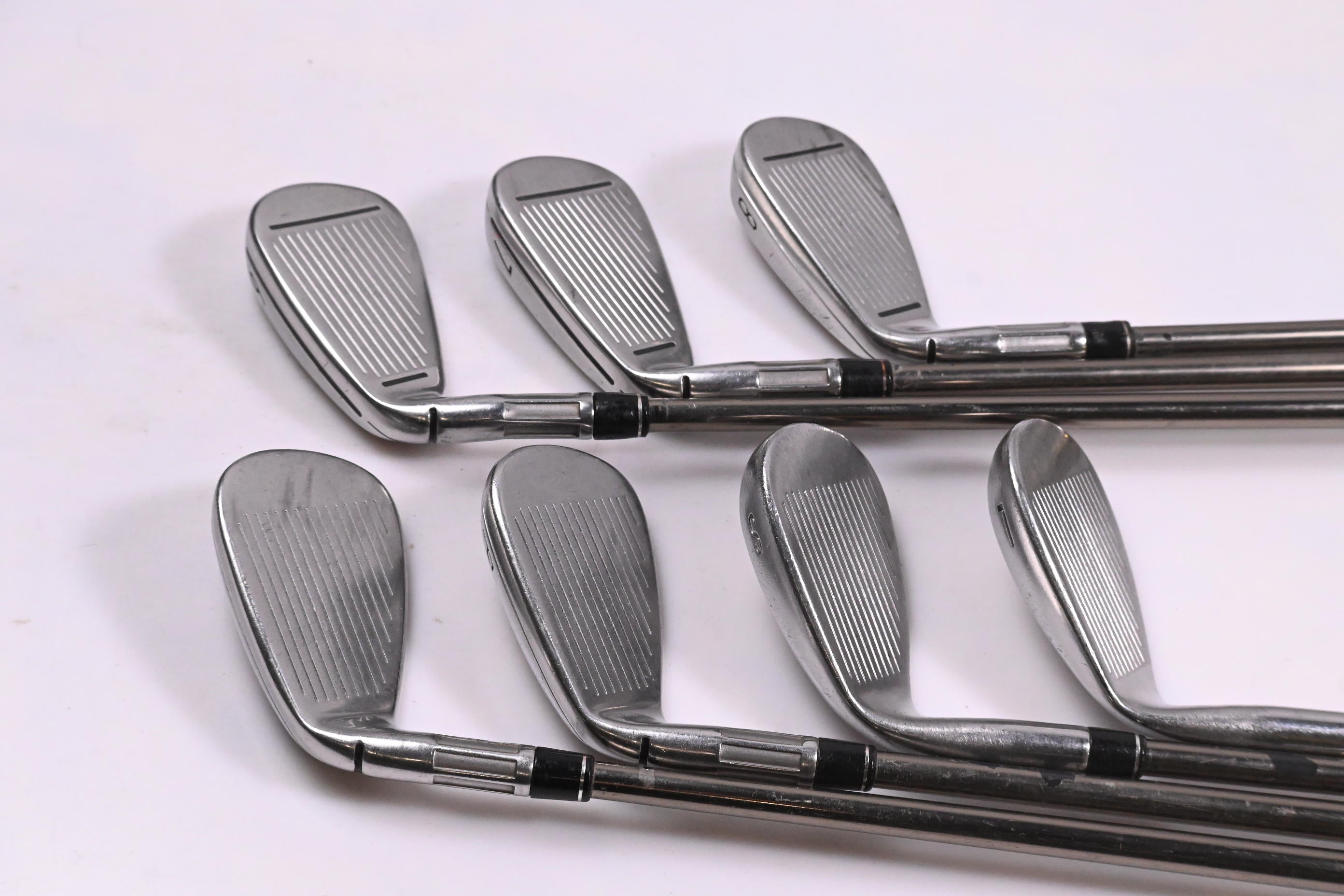 Taylormade M4 Irons / 6-PW+SW+LW / Stiff Flex UST Recoil ES460 Shafts