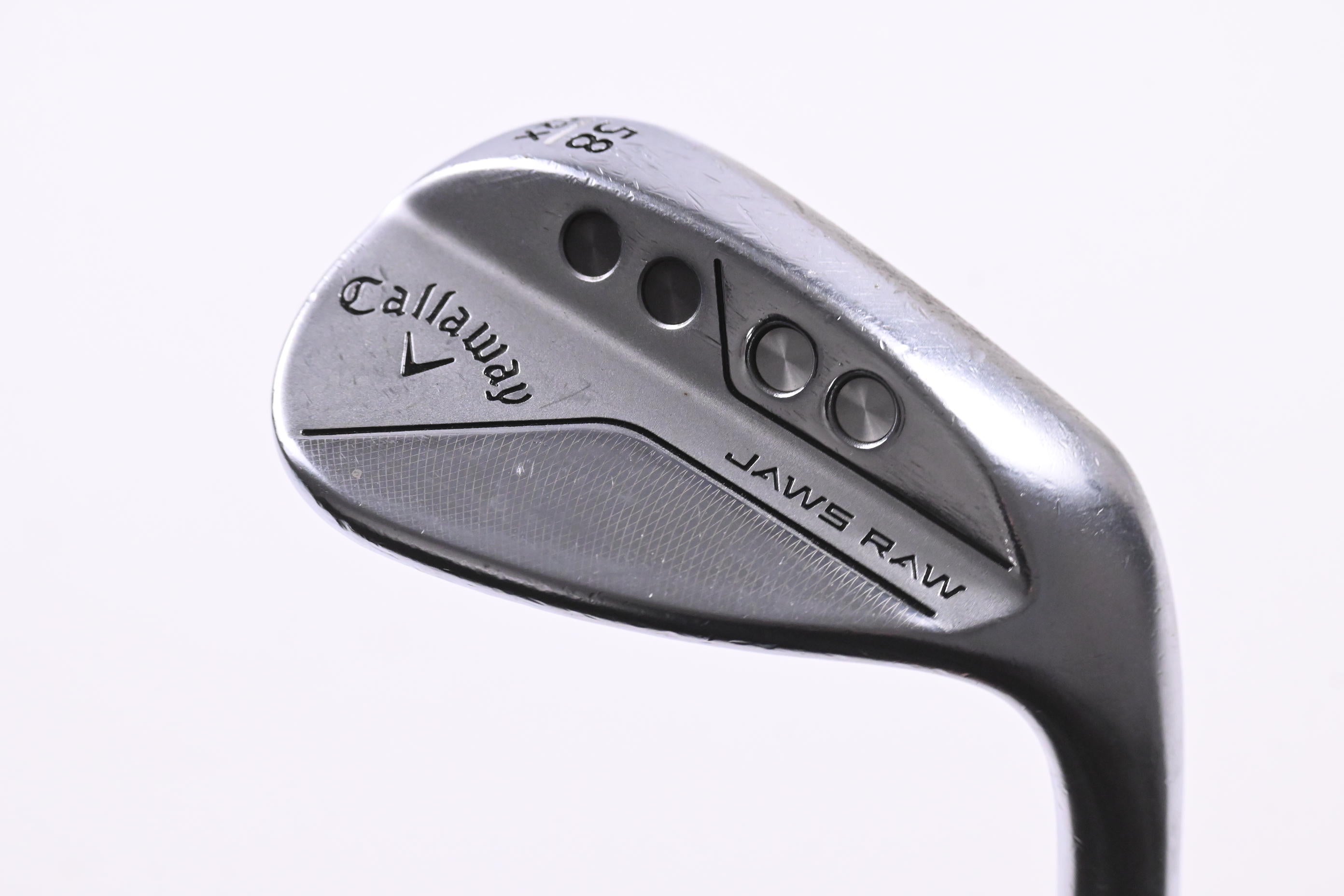 Callaway Jaws Raw Lob Wedge / 58 Degree / Wedge Flex Dynamic Gold Spinner 115